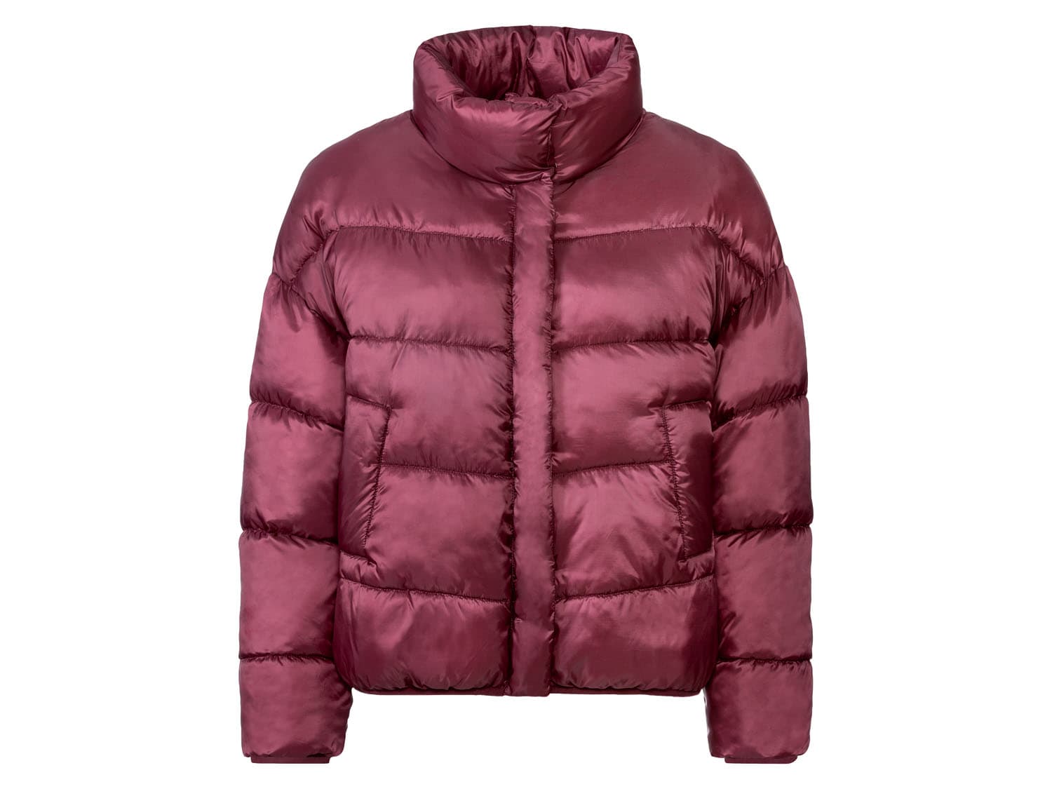 esmara® Dámska prešívaná bunda (bordová, S (36/38)) 1