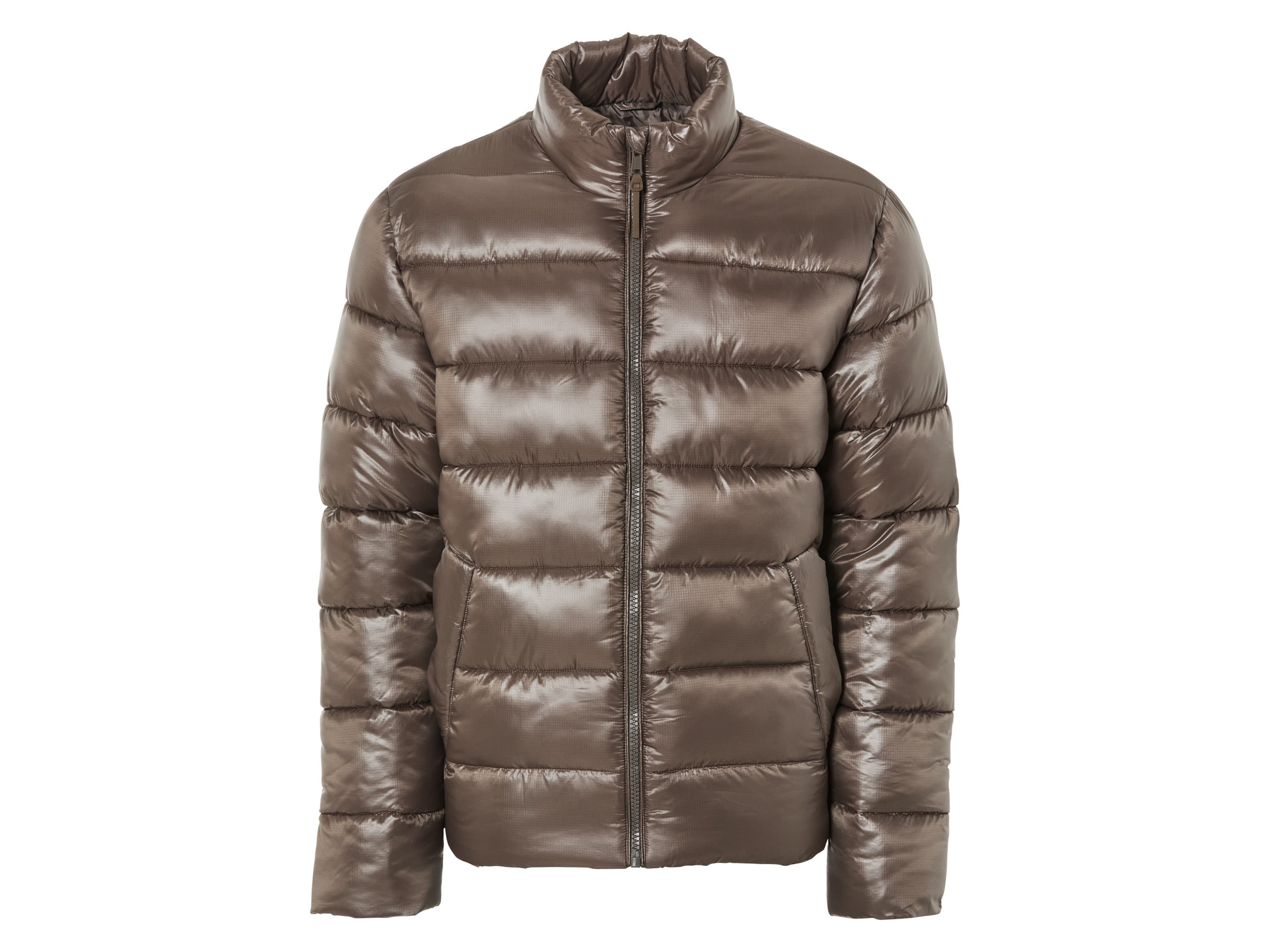 LIVERGY® Pánska prešívaná bunda (S (44/46), hnedá) 1