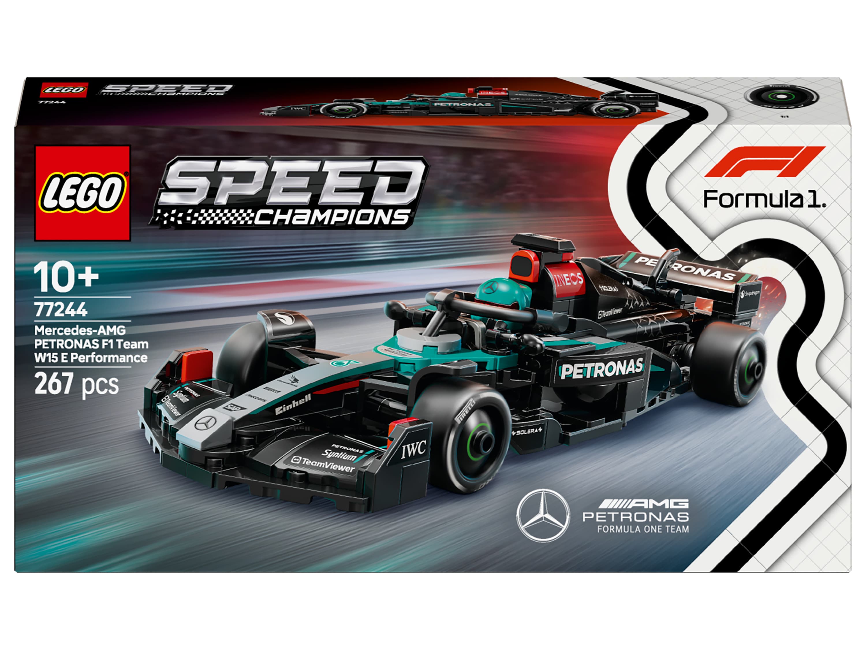 LEGO® SPEED CHAMPIONS 77244 Pretekárske auto Mercedes-AMG F1® W15 1