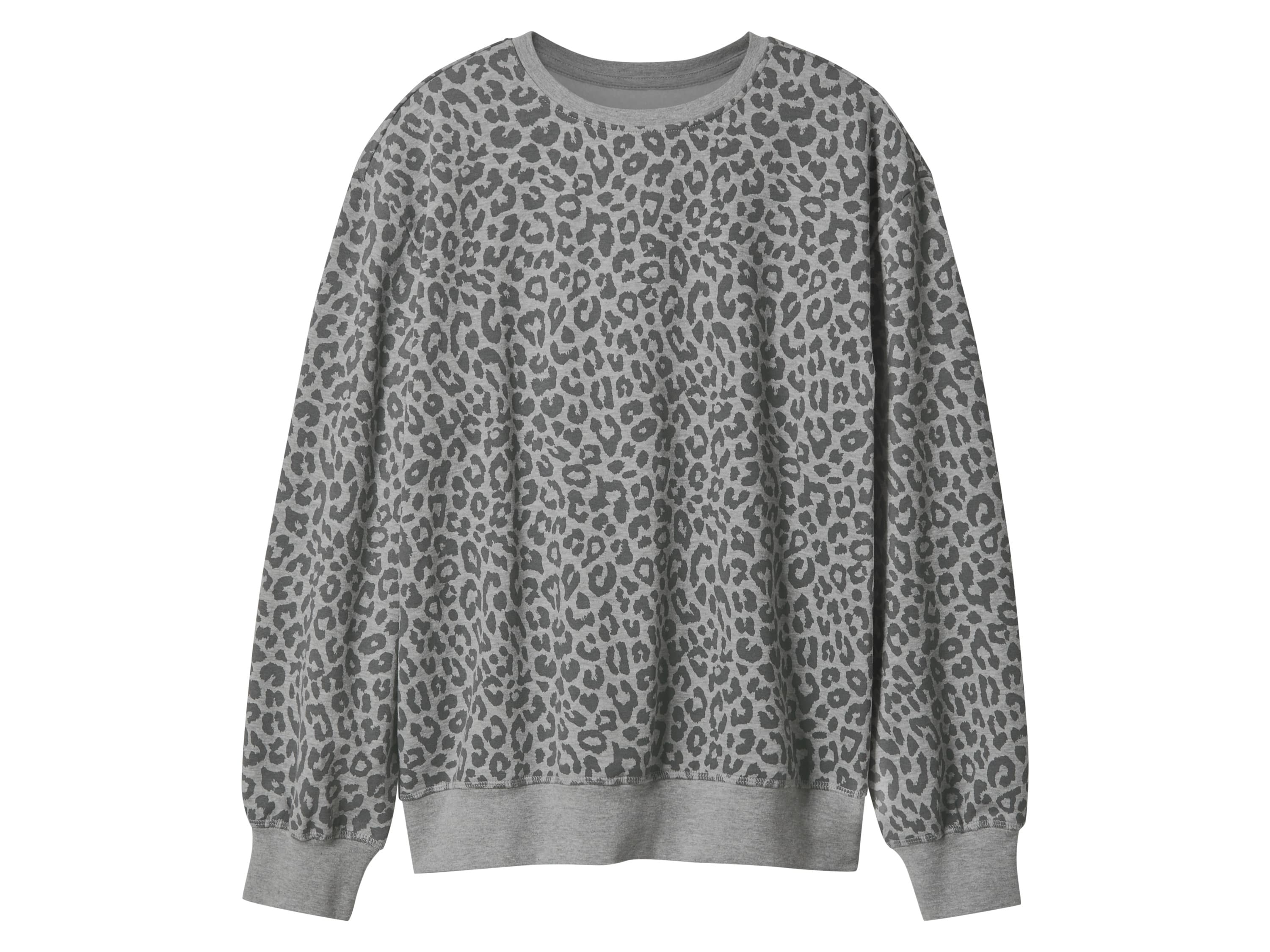 esmara® Dámska mikina (leopardí vzor/sivá, XS (32/34)) 1