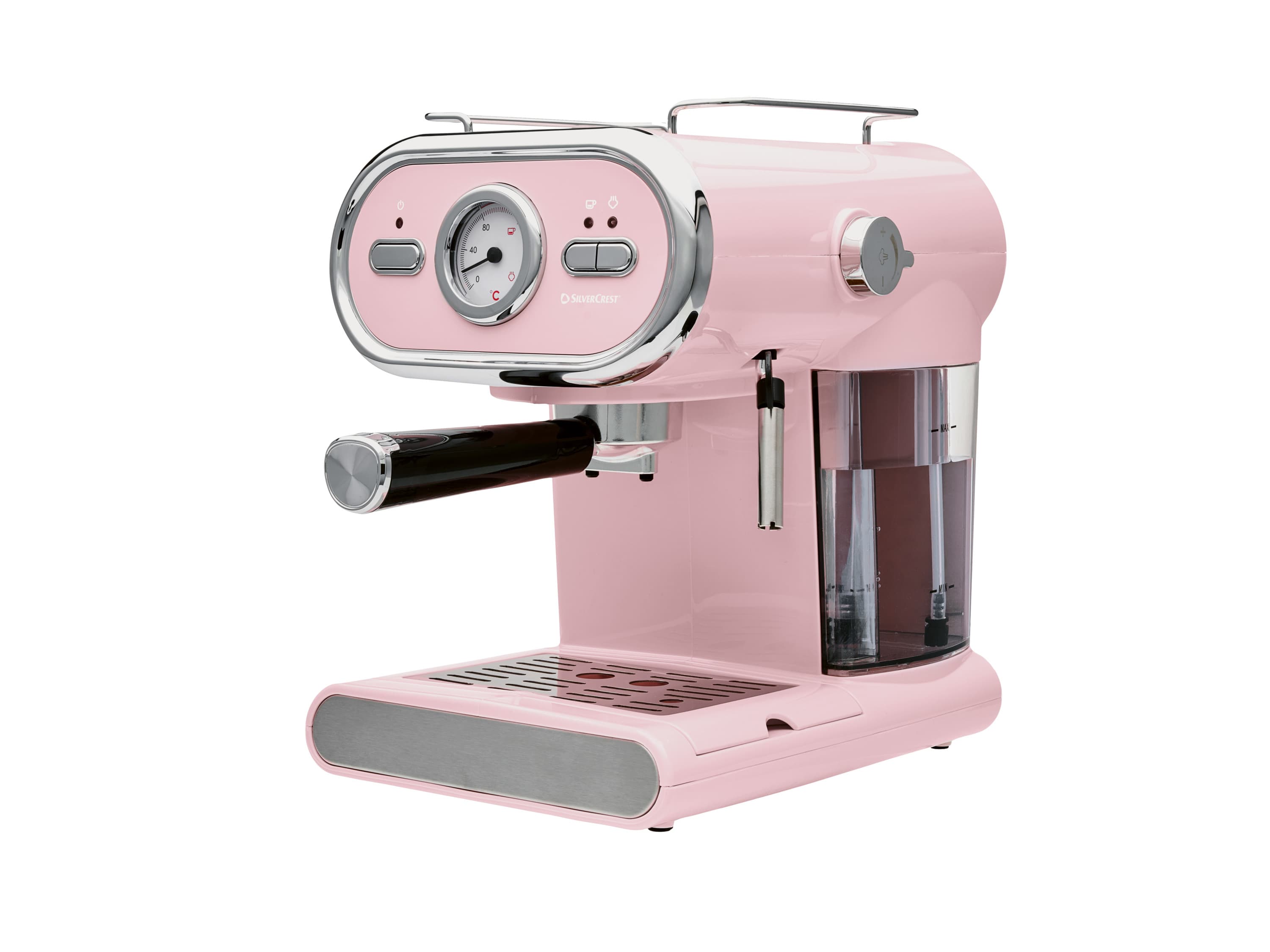 SILVERCREST® Kávovar SEM 1100 E1, bledoružový 1