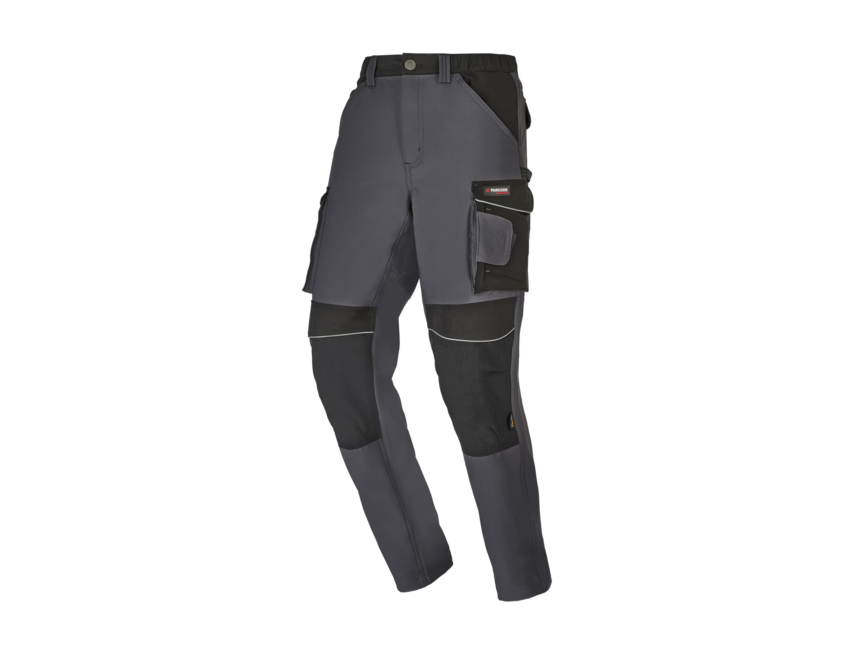 PARKSIDE PERFORMANCE® Pánske flexibilné montérky (sivá/čierna, 58) 1
