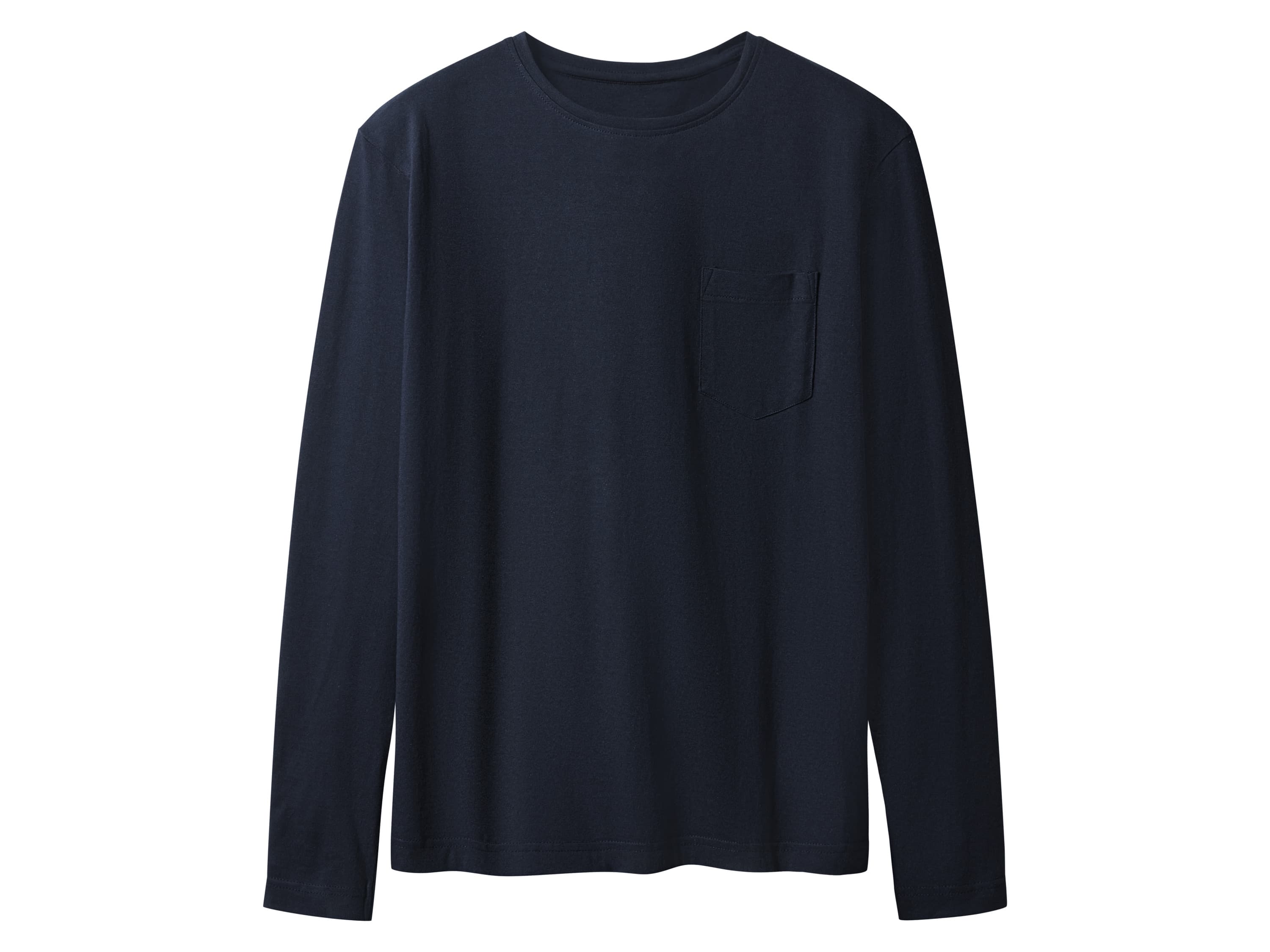 esmara® Dámske pyžamové tričko s dlhým rukávom (navy modrá, L (44/46)) 1
