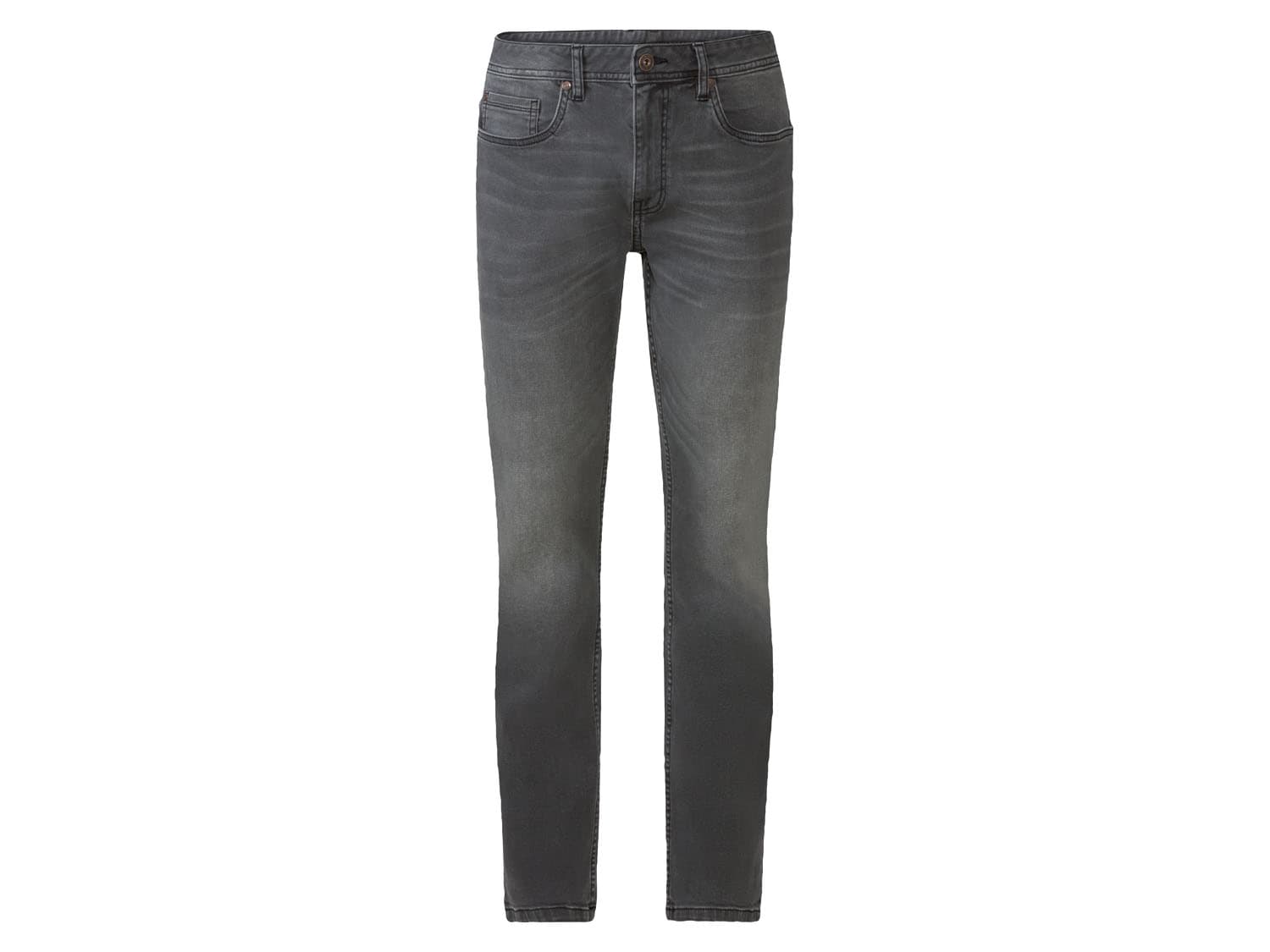 LIVERGY® Pánske rifle „Slim Fit" (52 (36/32), sivá) 1
