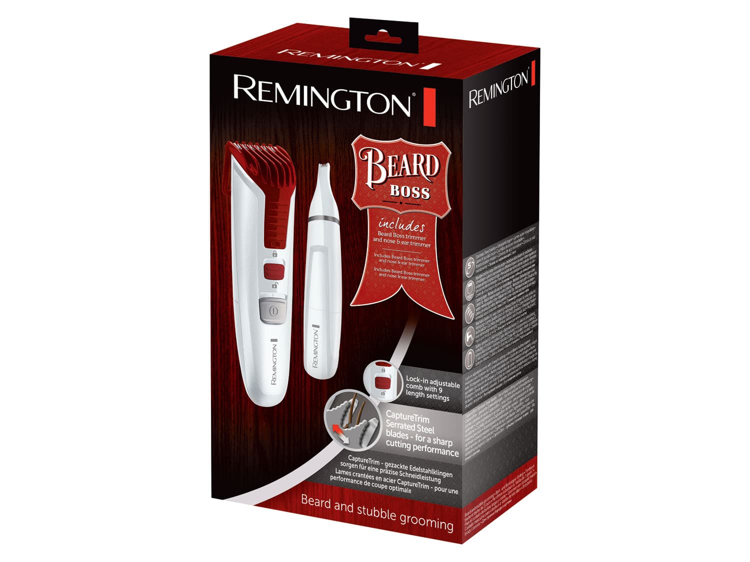 REMINGTON Zastrihávač brady a fúzov Beard Boss – darčeková súprava
