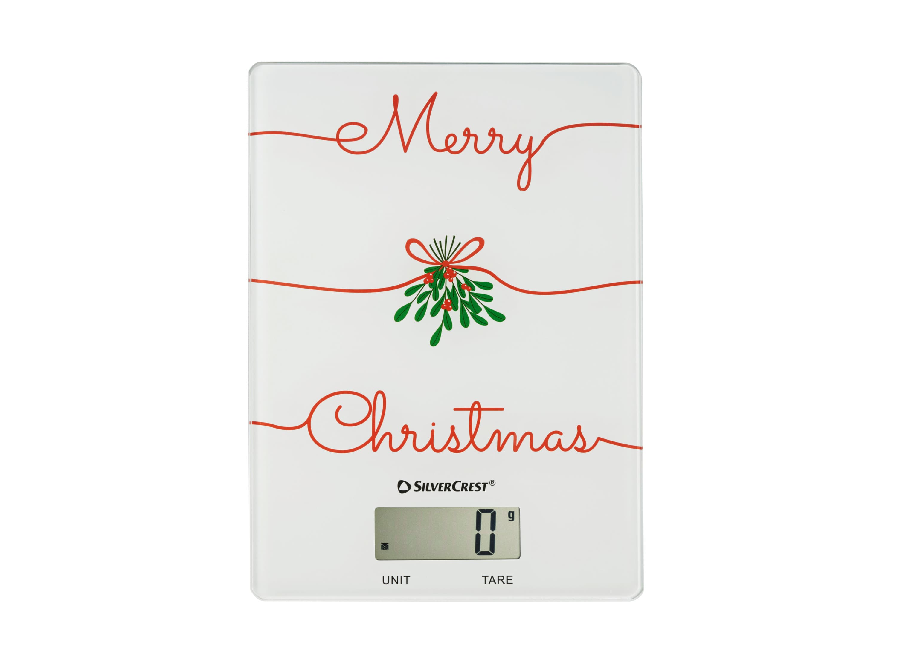 SILVERCREST® Digitálna kuchynská váha SKW 5 C1 SSKW 5 C1 (Merry Christmas)