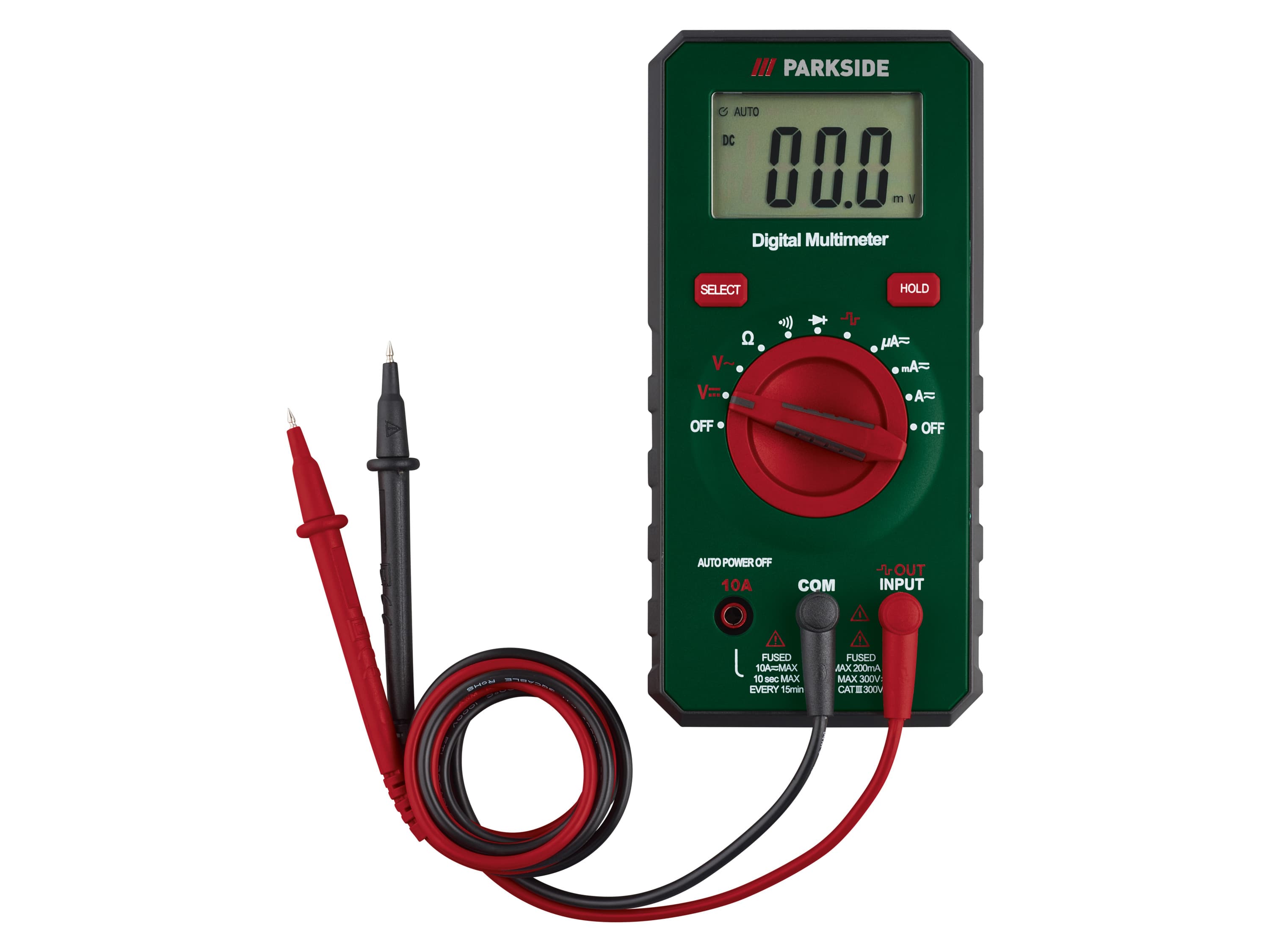 PARKSIDE® Digitálny multimeter autorange/Adaptér na meranie prúdu (digitálny multimeter autorange) 1