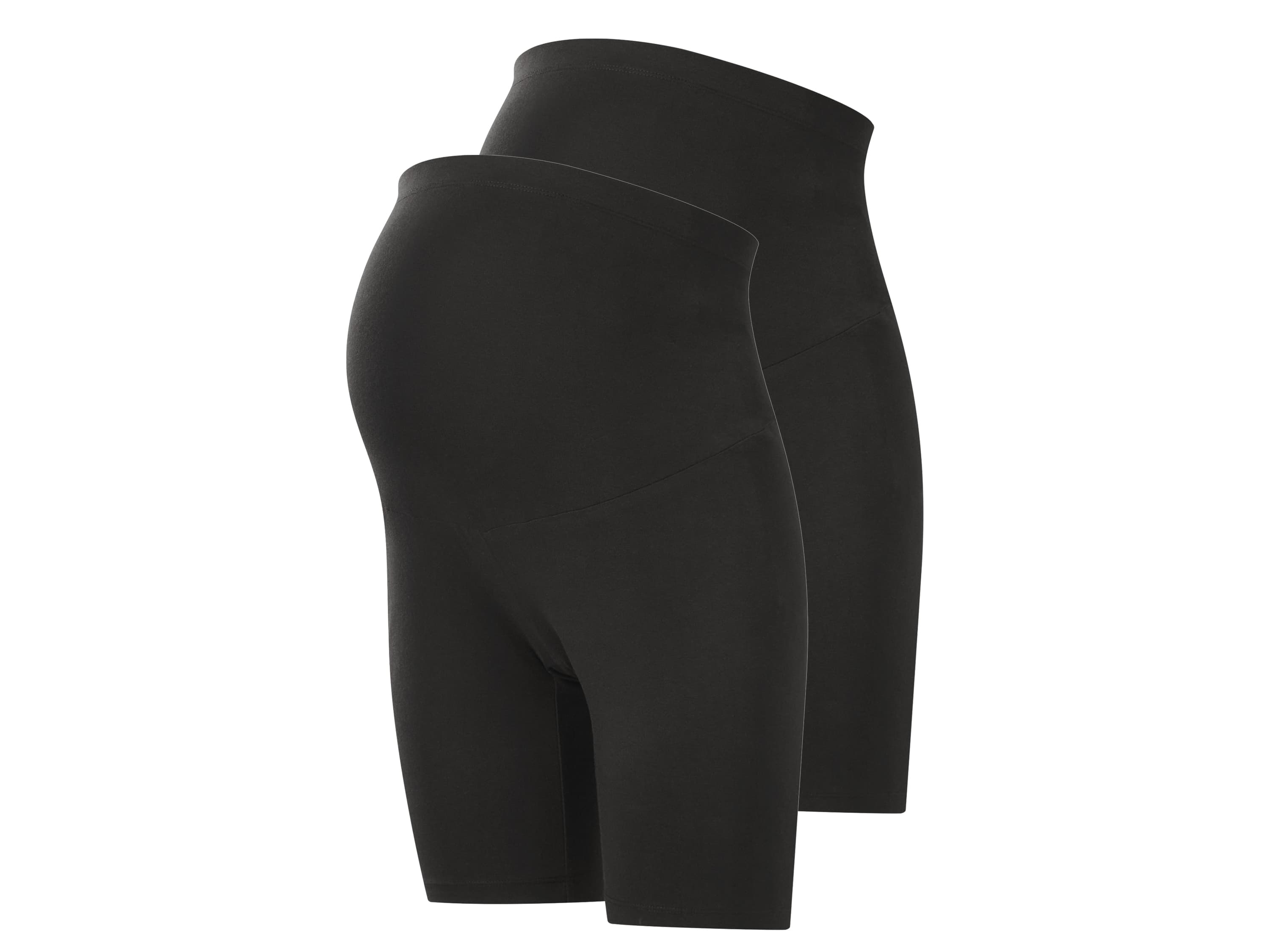 esmara® Dámske tehotenské krátke legíny (čierna, S (36/38)) 1