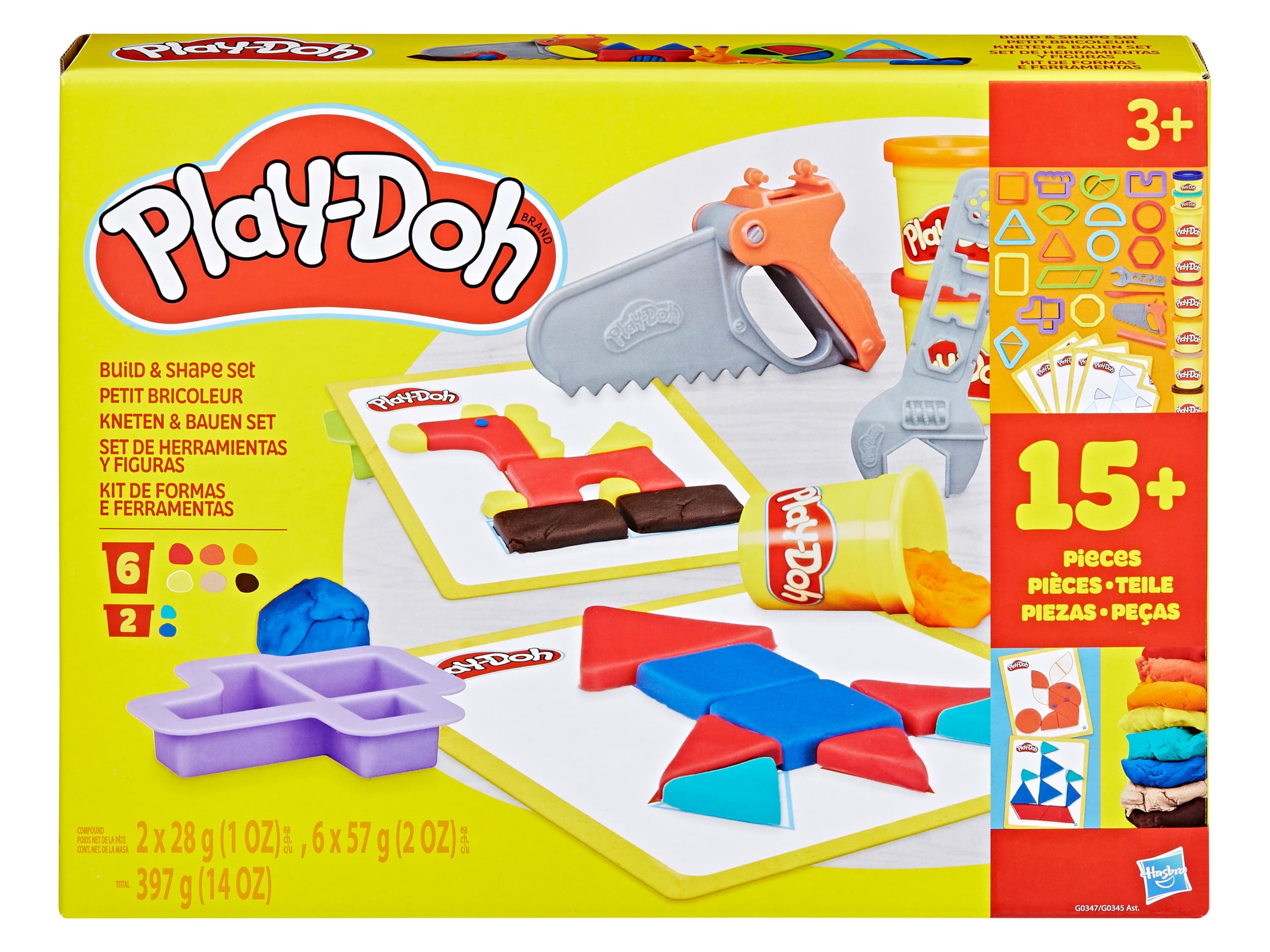 Play Doh Súprava plastelín Zverolekár/Staviteľ (staviteľ)