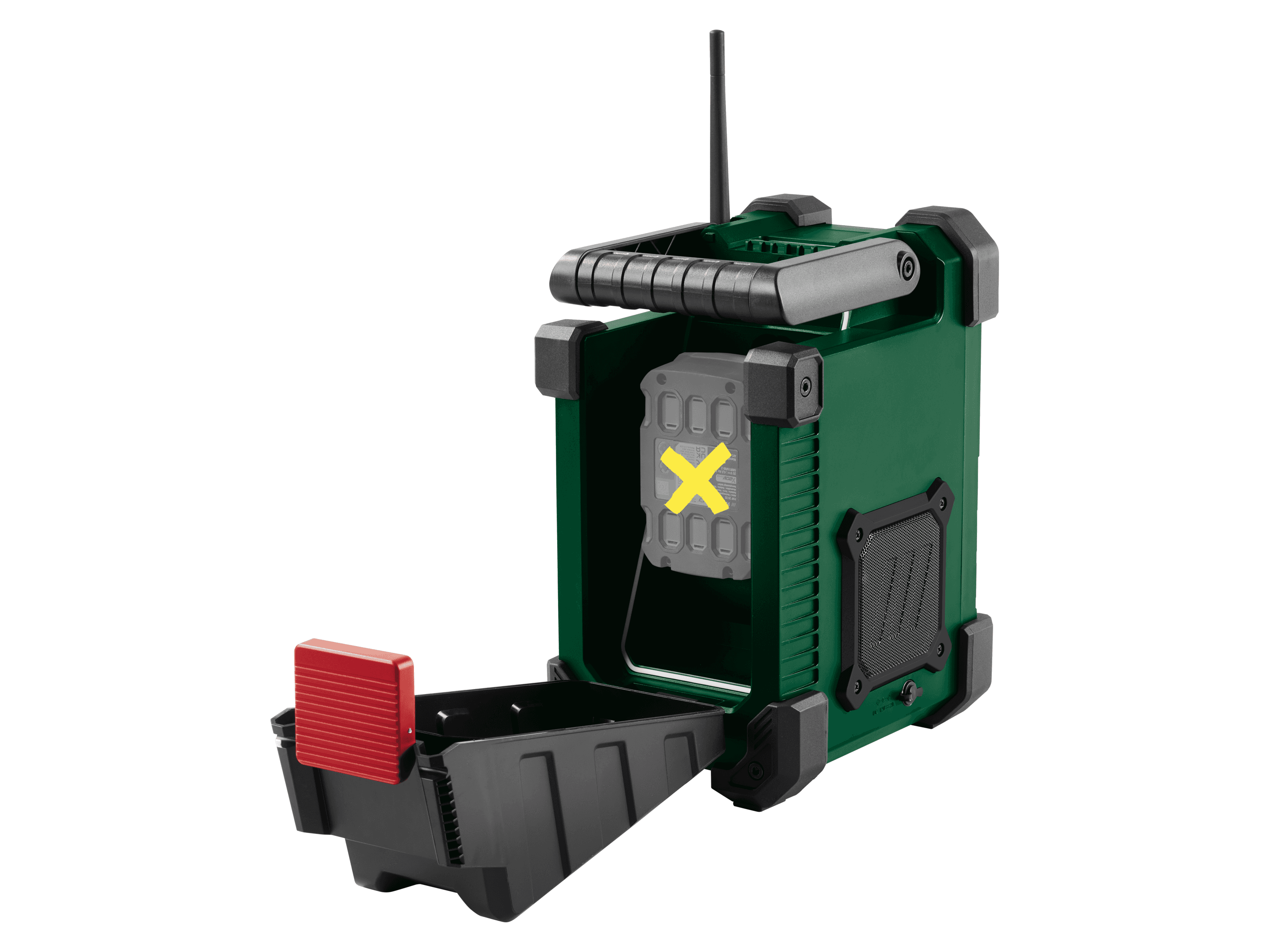 PARKSIDE® Aku stavebné rádio 20 V/12 V PBR F10 A1 – bez akumulátora