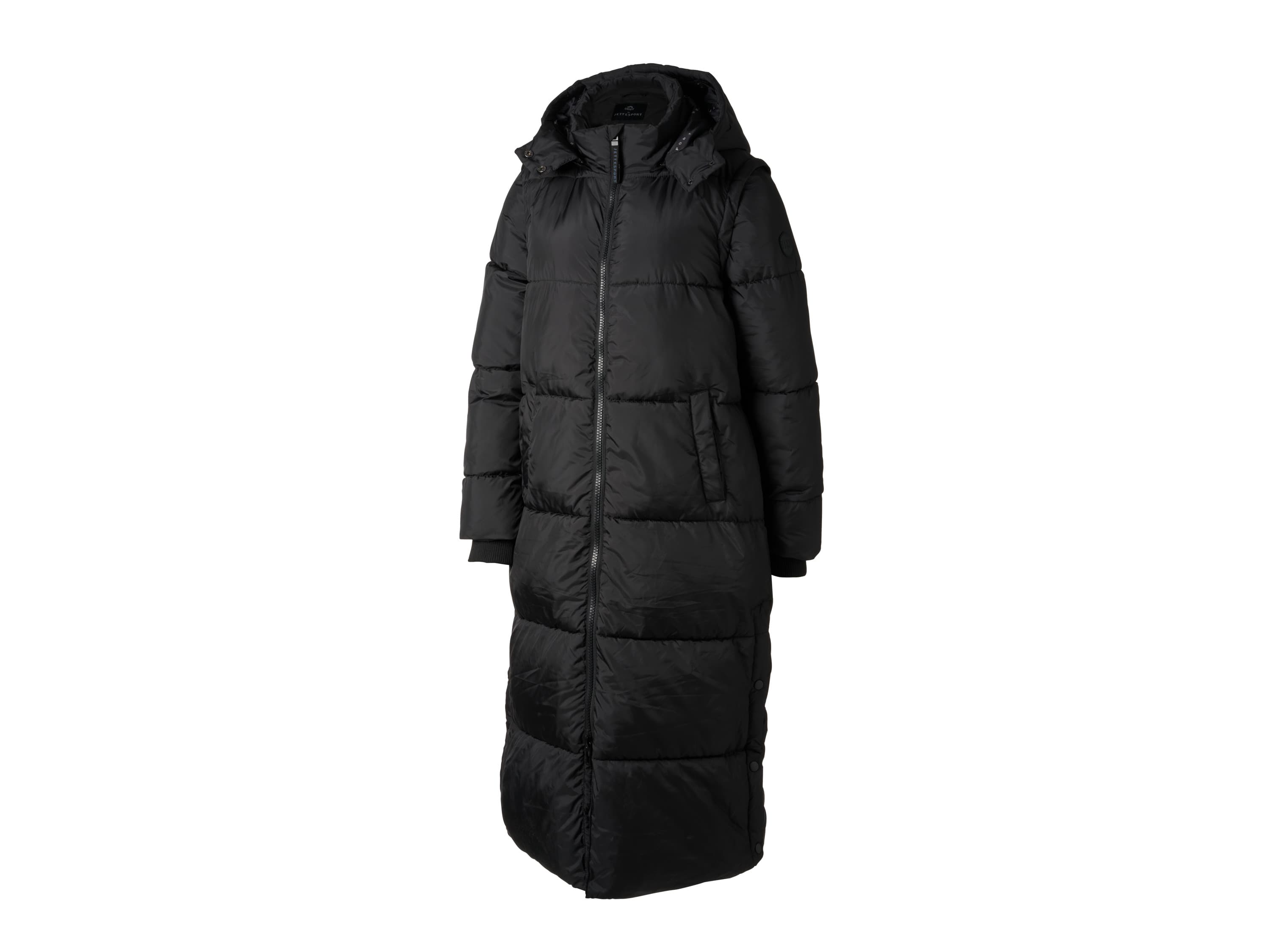 CRIVIT Dámsky prešívaný kabát 2 v 1 Premium (čierna, S (36/38))
