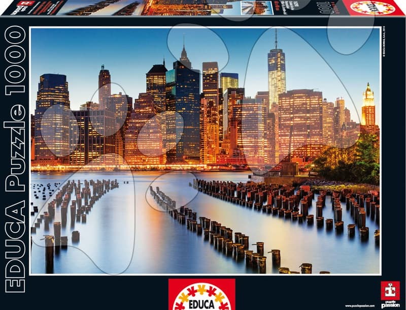 Educa Puzzle Genuine City of Skyscrapers 1000 dielikov 16290 farebné 1
