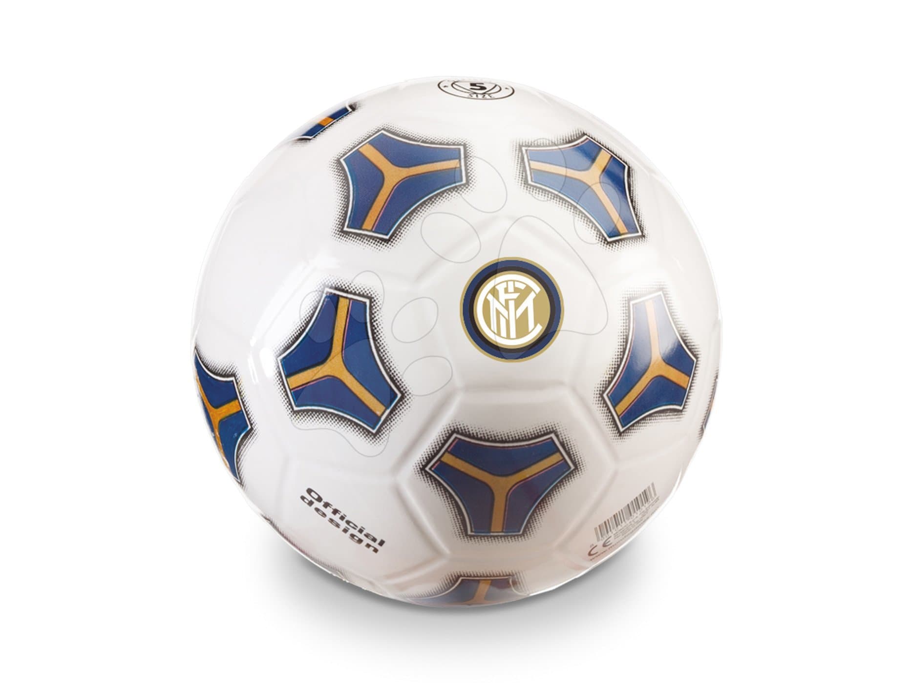 Futbalová lopta gumená Inter Milan Mondo veľkosť 230 mm 1