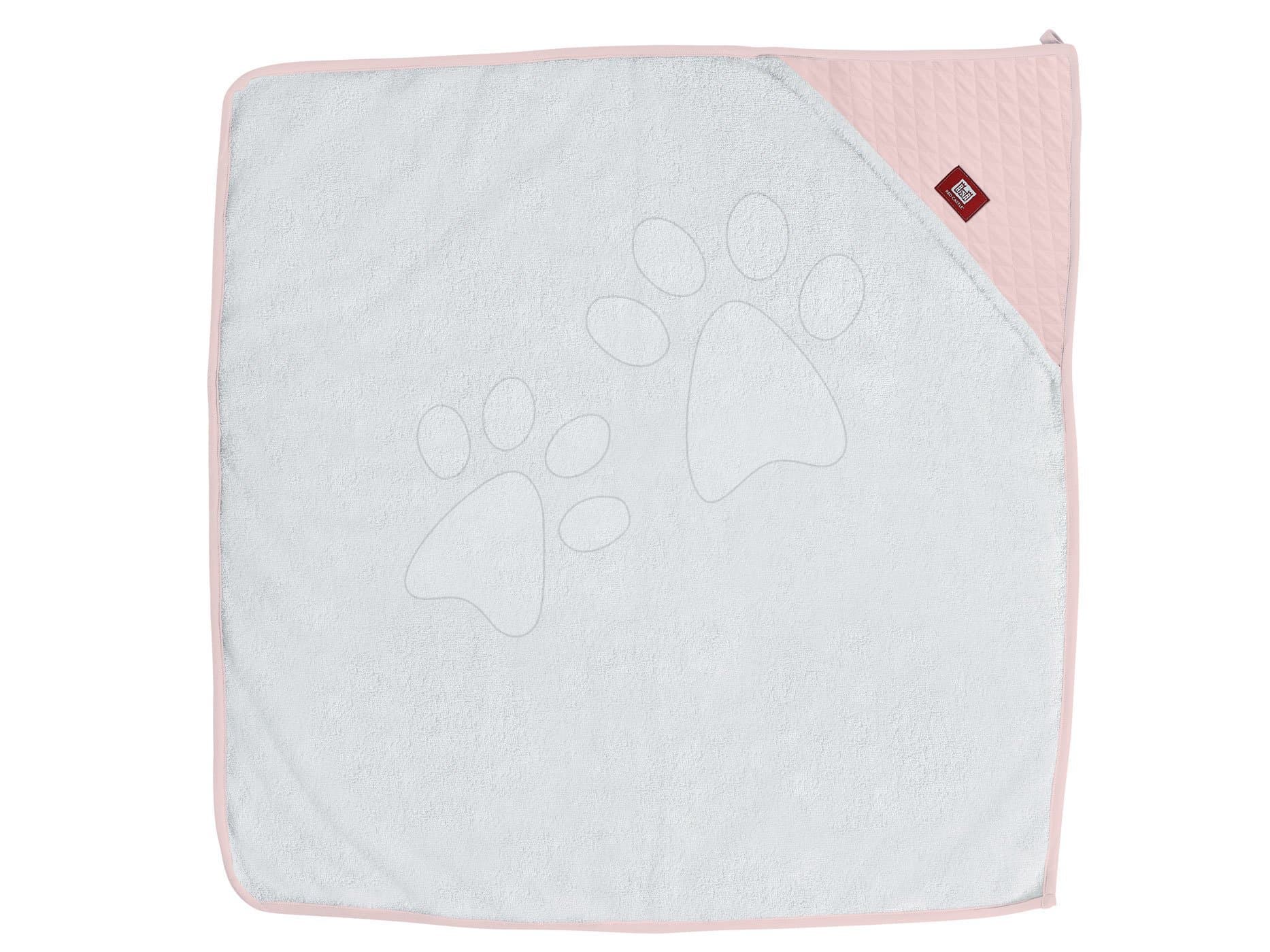 Red Castle dojčenská osuška s kapucňou Fleur de Coton® 0304164 ružová 1