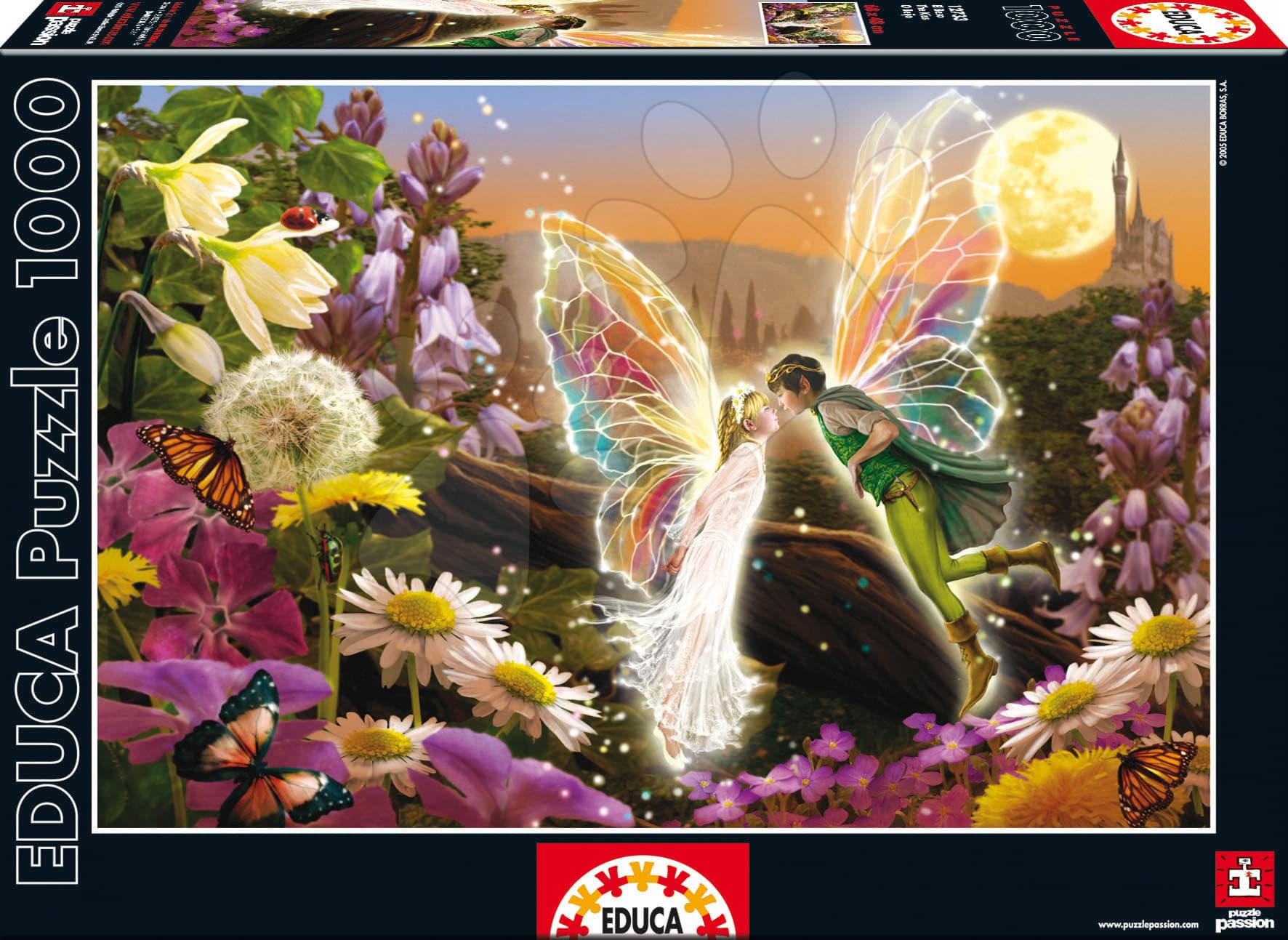 Educa Puzzle The Kiss 1000 dielikov 12733 farebné 1