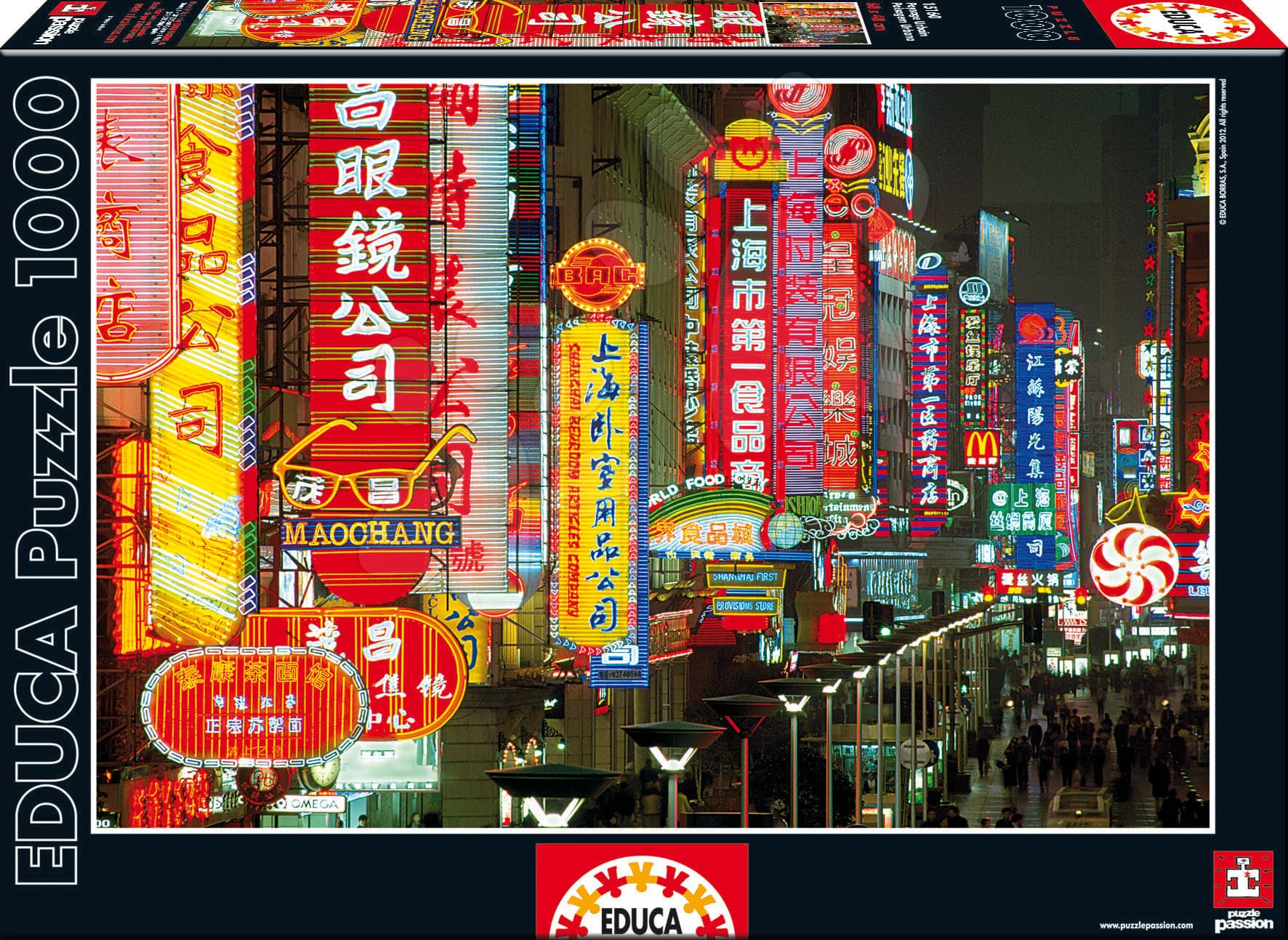 Educa Puzzle Urban Landscape 1000 dielikov 15160 farebné 1