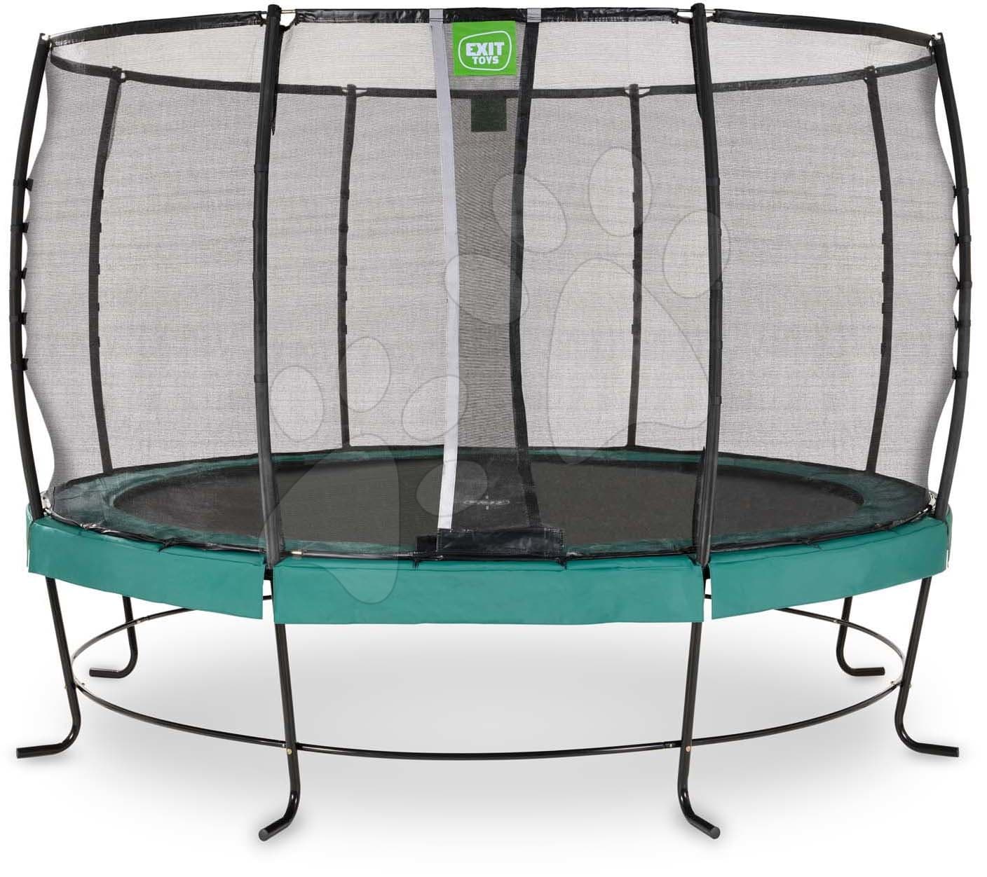 Trampolína s ochrannou sieťou Lotus Premium Exit Toys priemer 366 cm zelená 1
