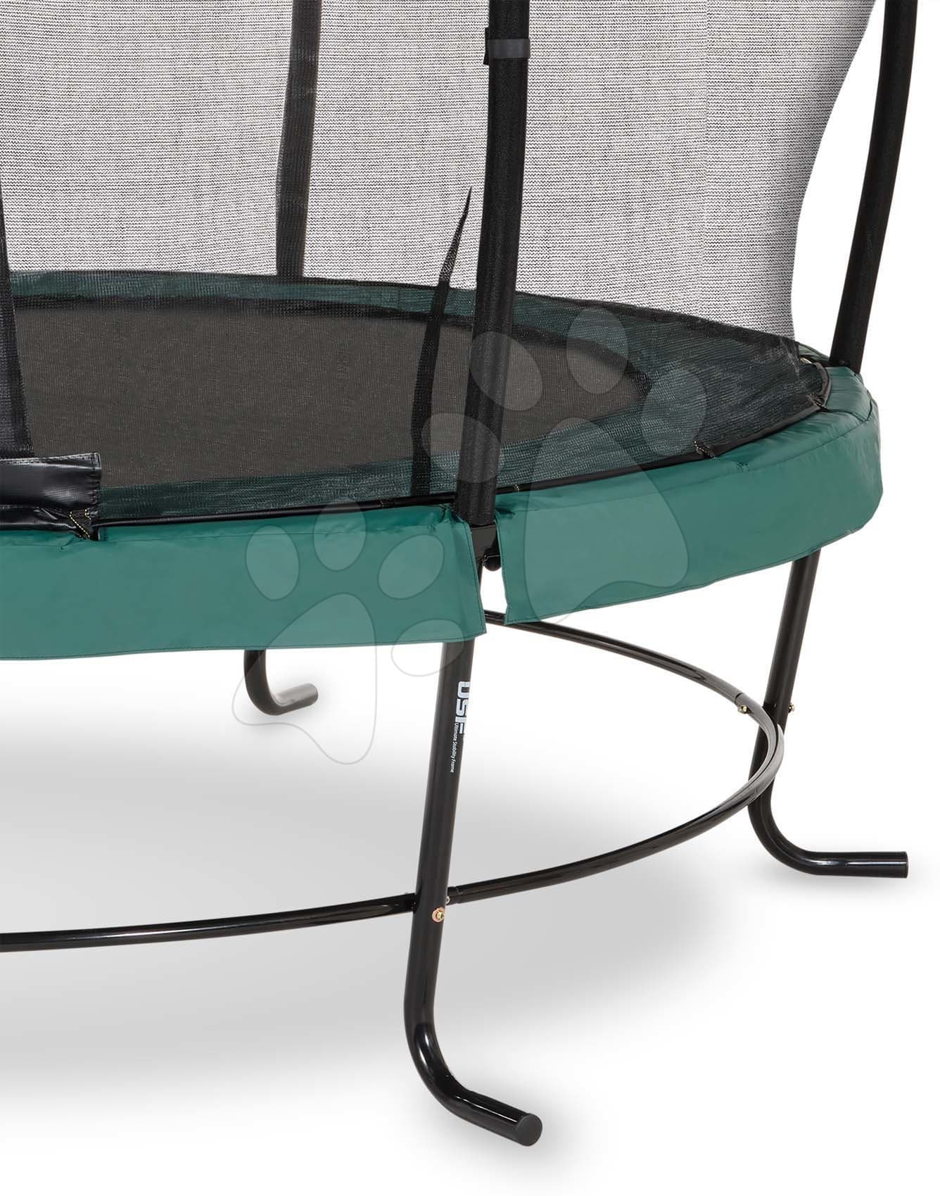 Trampolína s ochrannou sieťou Lotus Classic Exit Toys priemer 305 cm zelená 1