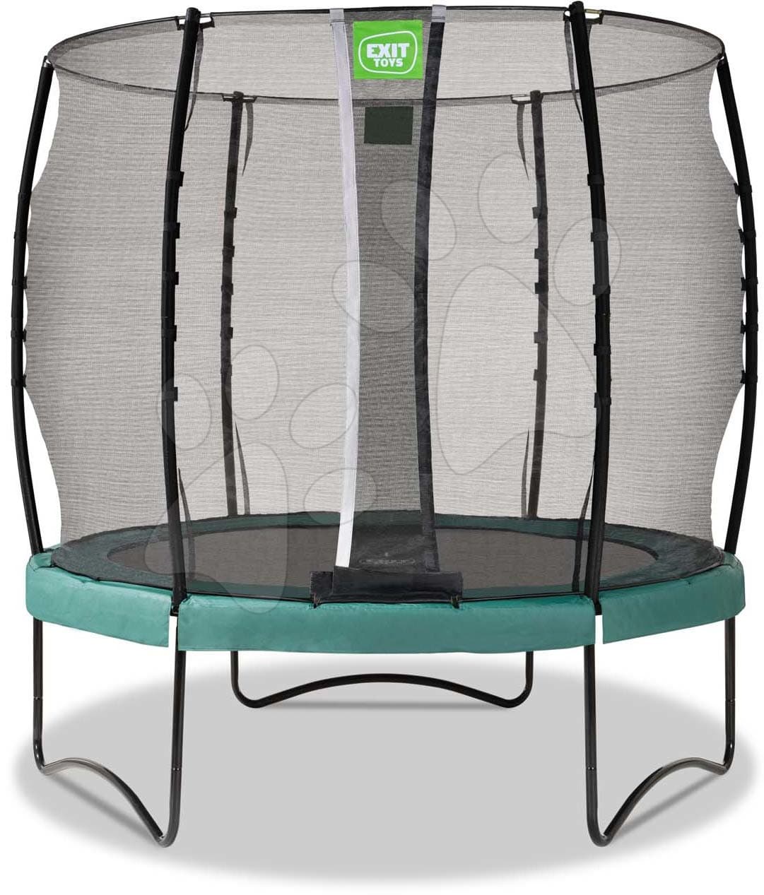 Trampolína s ochrannou sieťou Allure Classic Exit Toys priemer 253 cm zelená 1