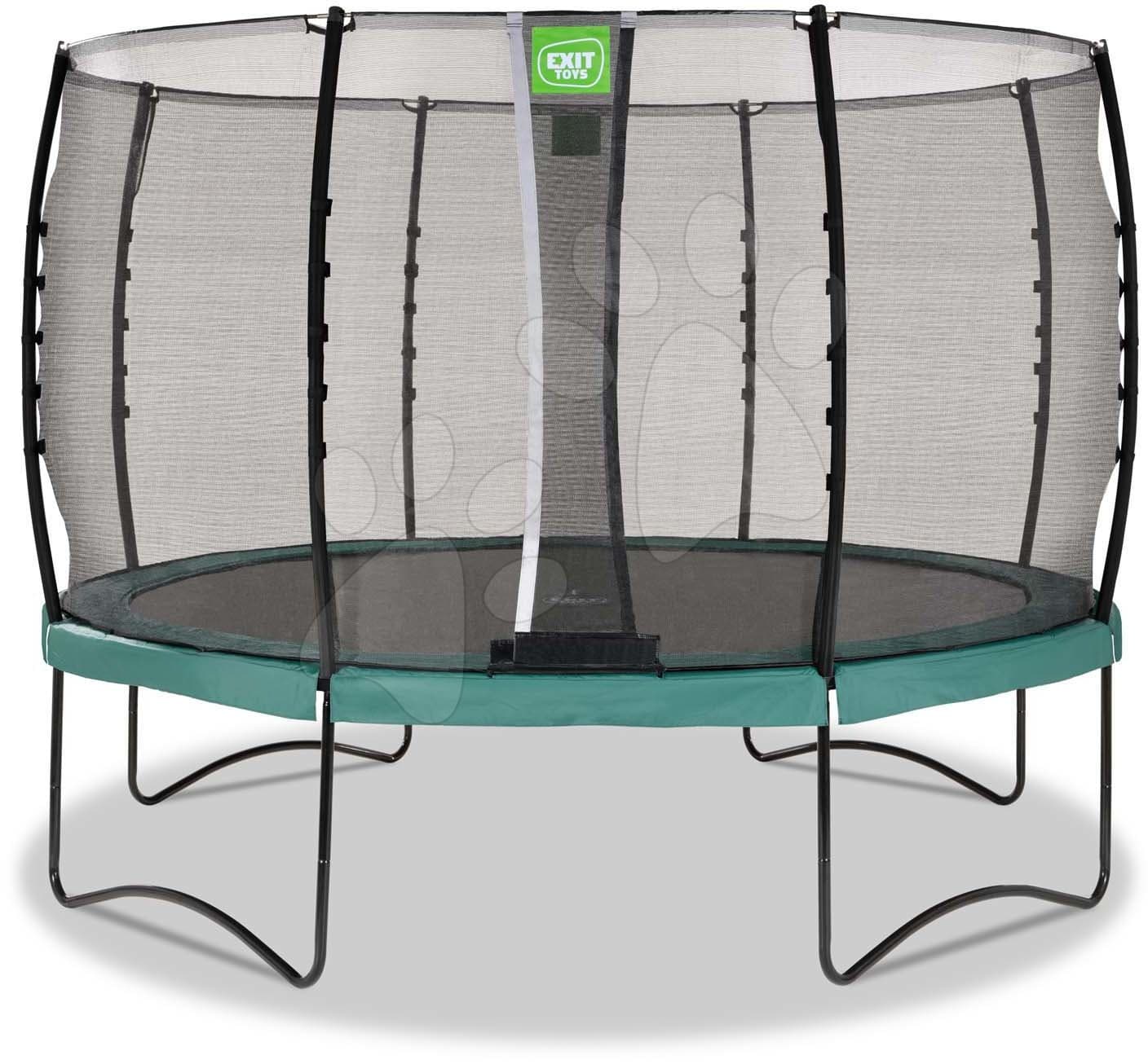 Trampolína s ochrannou sieťou Allure Classic Exit Toys priemer 366 cm zelená 1