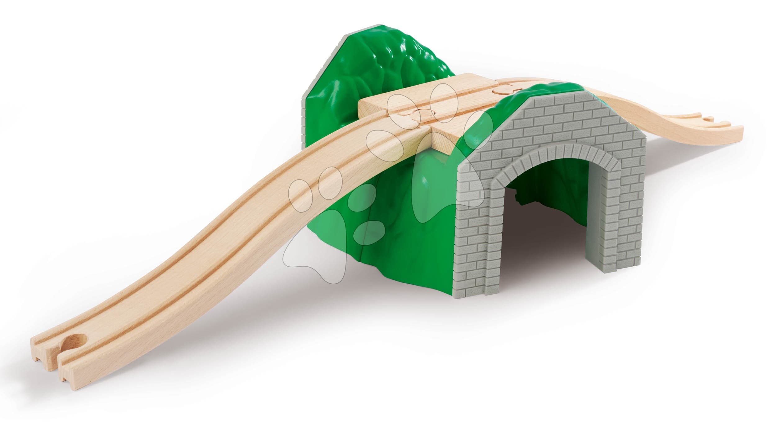 Náhradné diely k vláčikodráhe Train Tunnel Eichhorn tunel s nadjazdom 3 diely 53 cm dĺžka 1