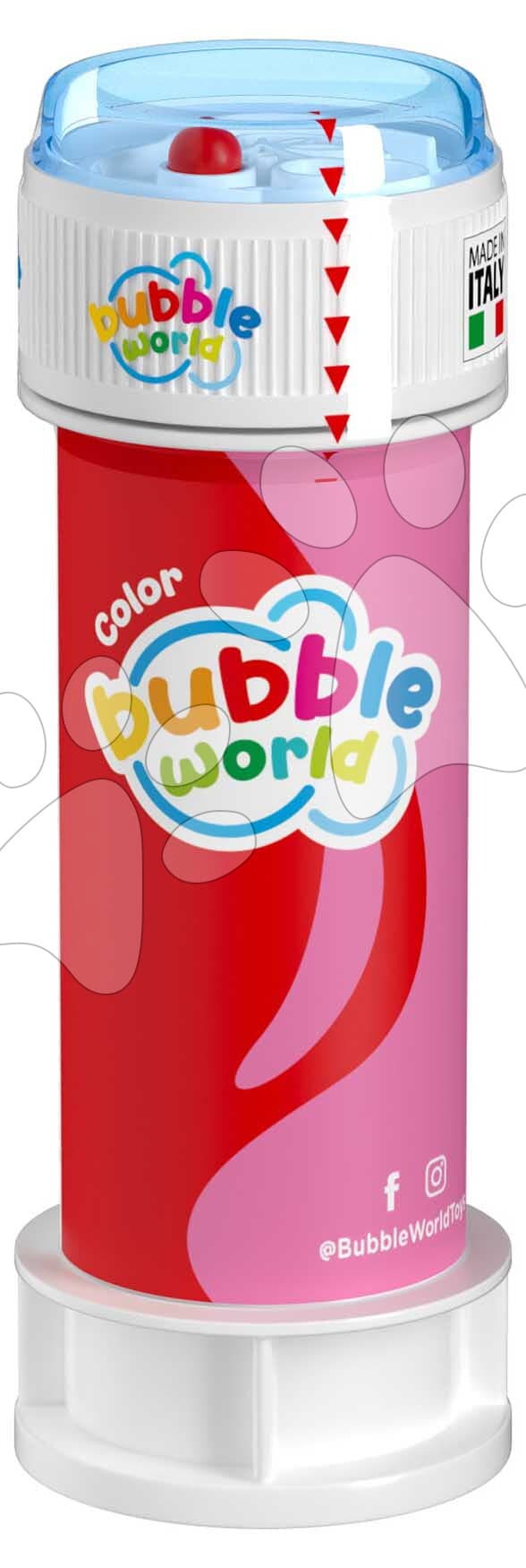 Bublifuk Color Bubble World Dulcop hypoalergénny bez niklu a parabénov