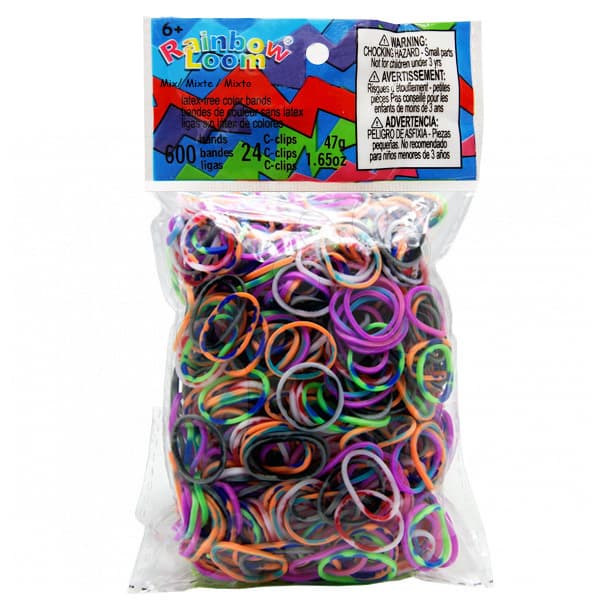 Rainbow Loom detské gumičky strakatý mix 05981 1