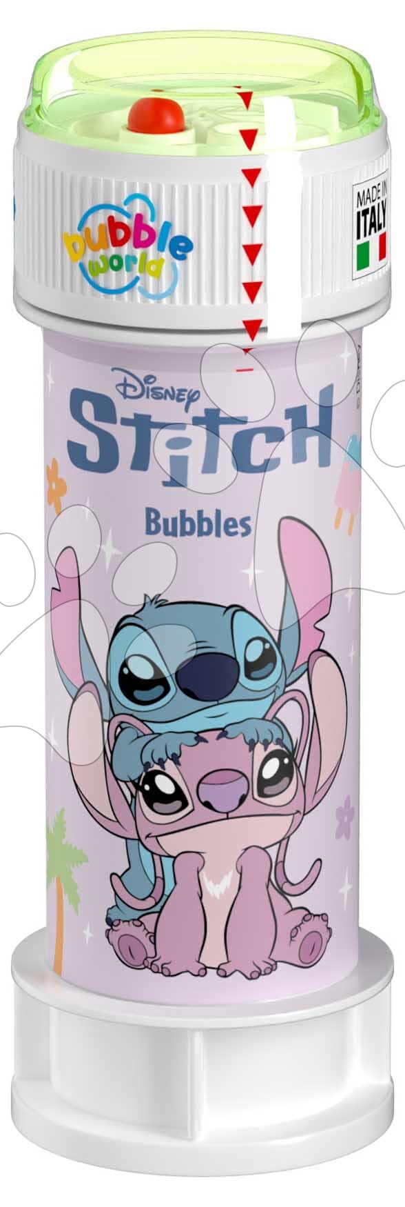 Bublifuk Stitch & Angel Disney Bubble World Dulcop hypoalergénny bez niklu a parabénov 1