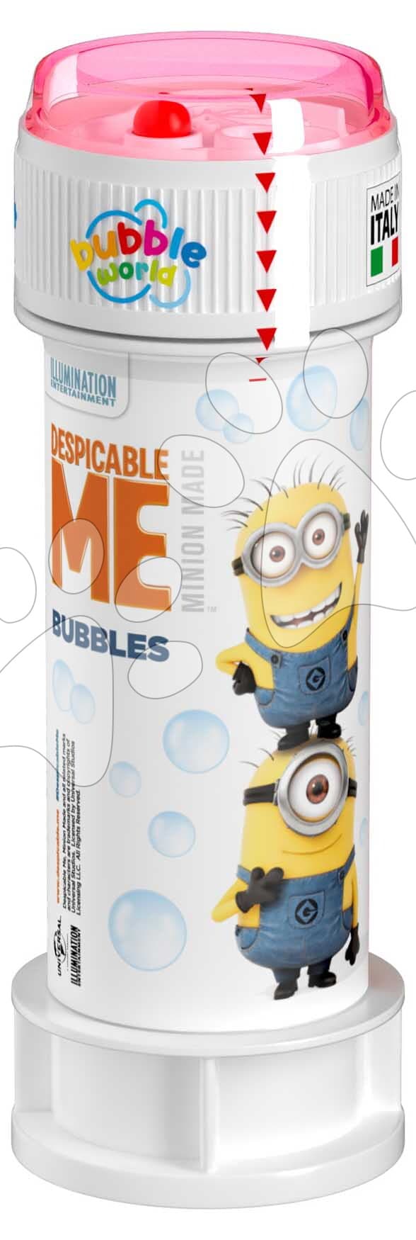 Bublifuk Mimoni Despicable Me Bubble World Dulcop hypoalergénny bez niklu a parabénov 1