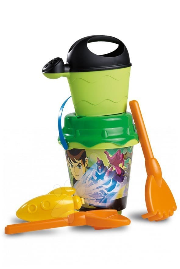 Divertoys set do piesku s krhlou Ben 10 23557 zeleno-oranžový 1