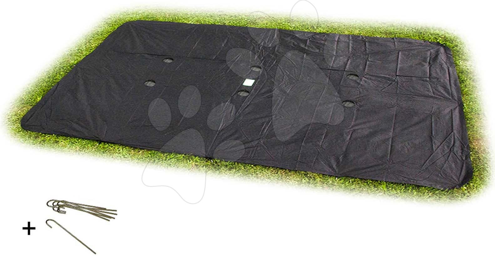Krycia plachta Weather Cover ground level trampoline rectangular Exit Toys pre trampolíny s rozmerom 275*458 cm 1