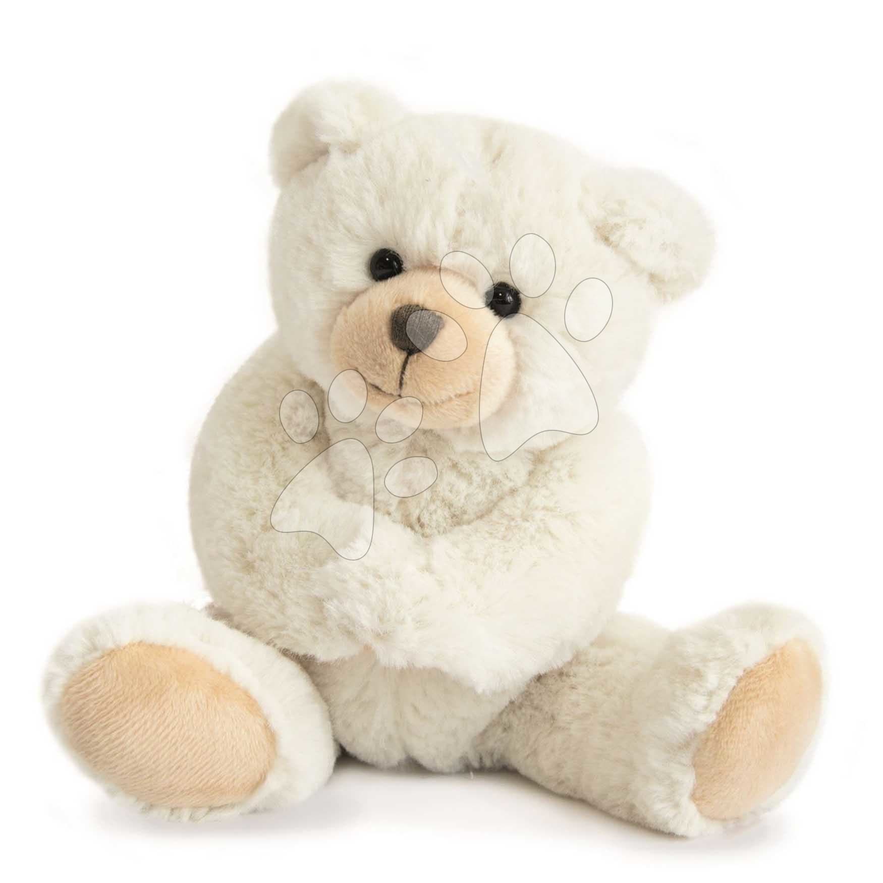 Plyšový medvedík Ours Câlinour’s Ivory Histoire d’ Ours v darčekovom balení biely 25 cm od 0 mes 1