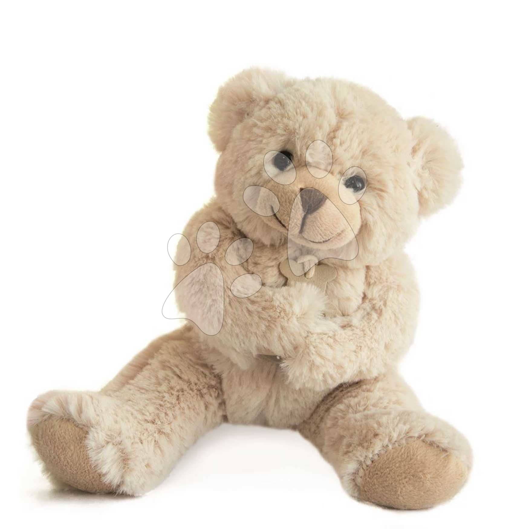 Plyšový medvedík Ours Câlinour’s Beige Histoire d’ Ours v darčekovom balení béžový 25 cm od 0 mes 1