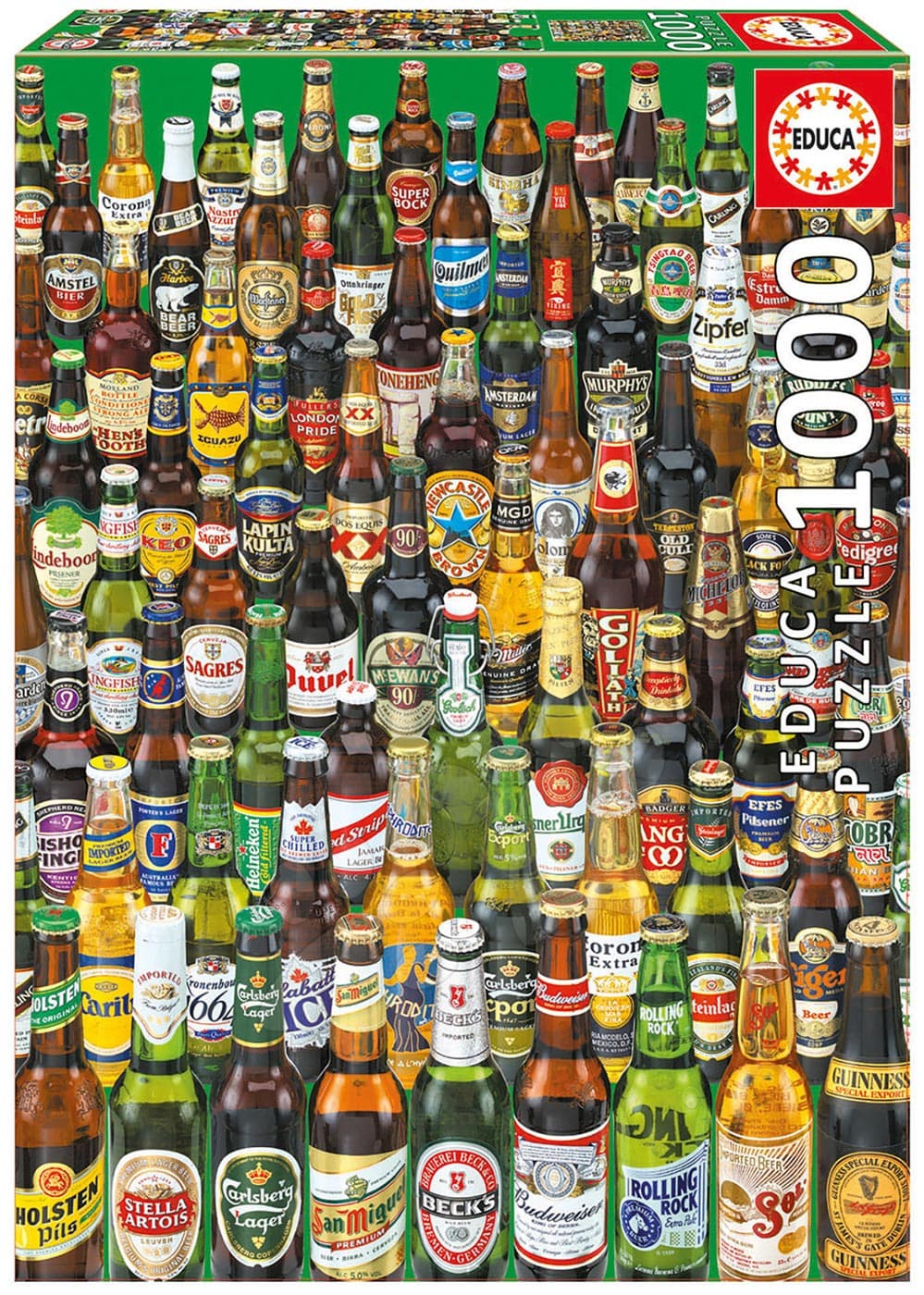 Educa Puzzle Beers 1000 dielikov 12736 farebné 1