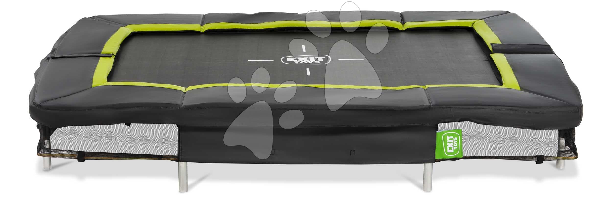 Trampolína Silhouette Ground Sports Exit Toys pozemná 153*214 cm čierna