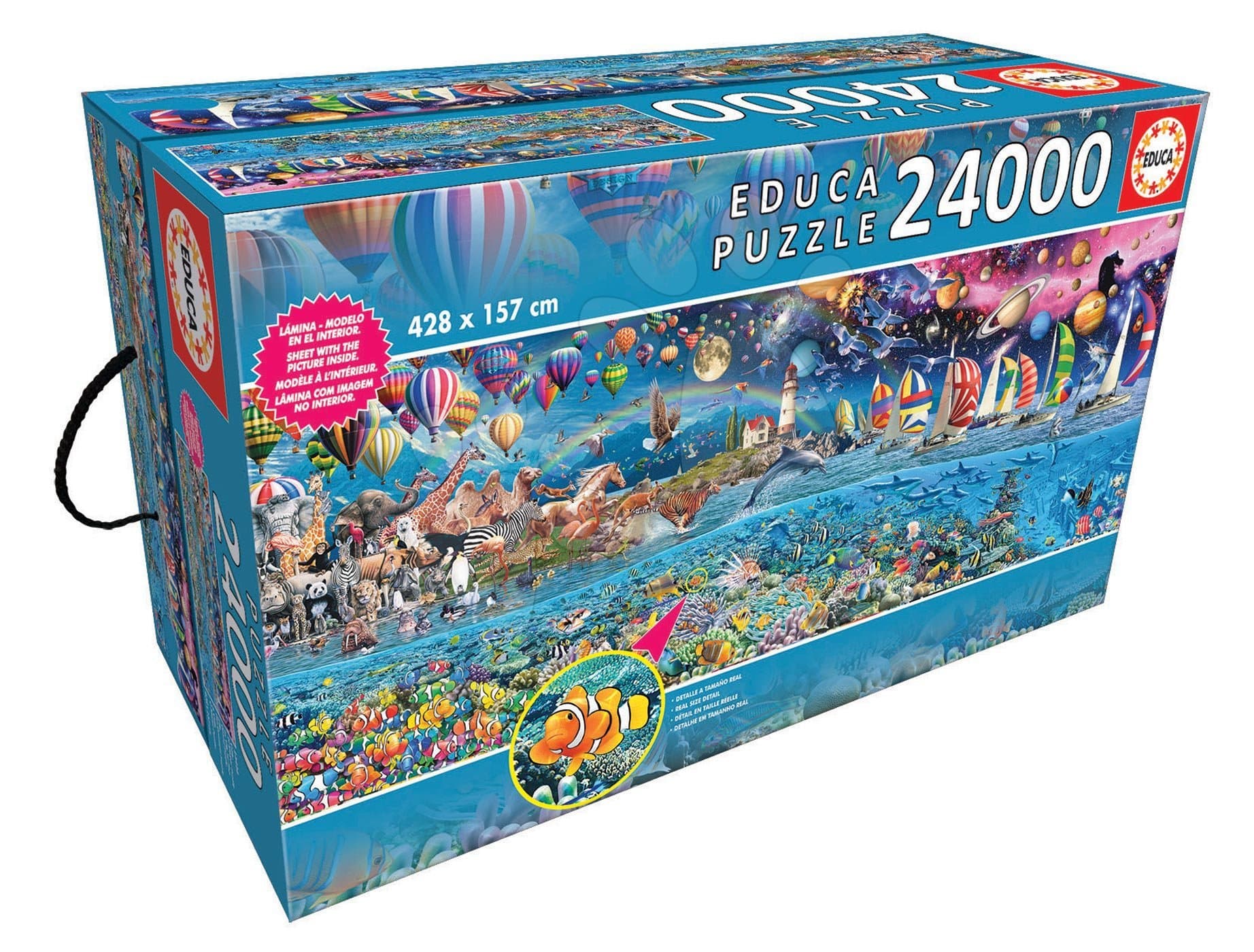 Educa Puzzle Život 24 000 dielov 13434 farebné 1