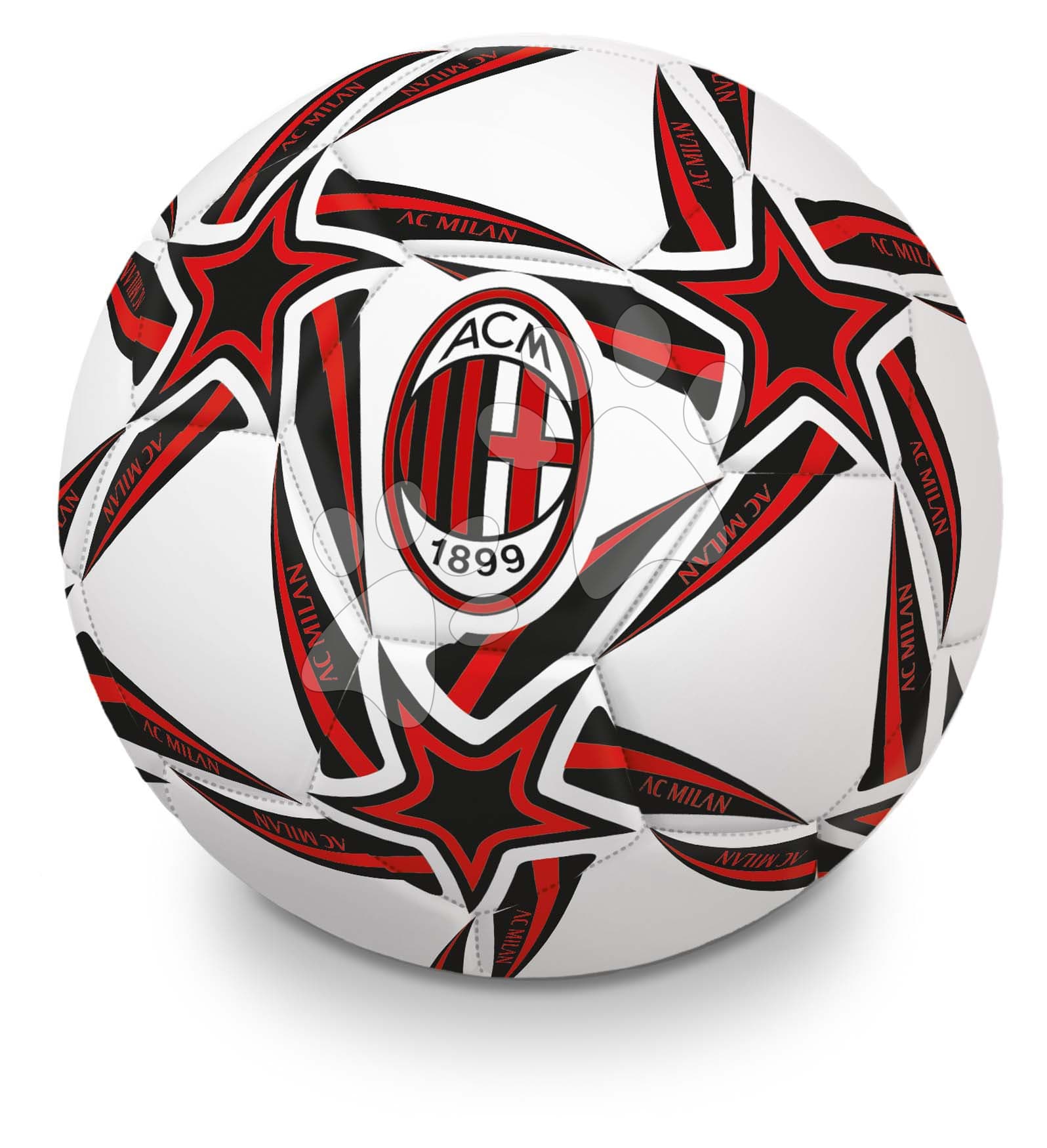 Futbalová lopta šitá A.C. Milan Pro Mondo veľkosť 5 váha 400 g 1