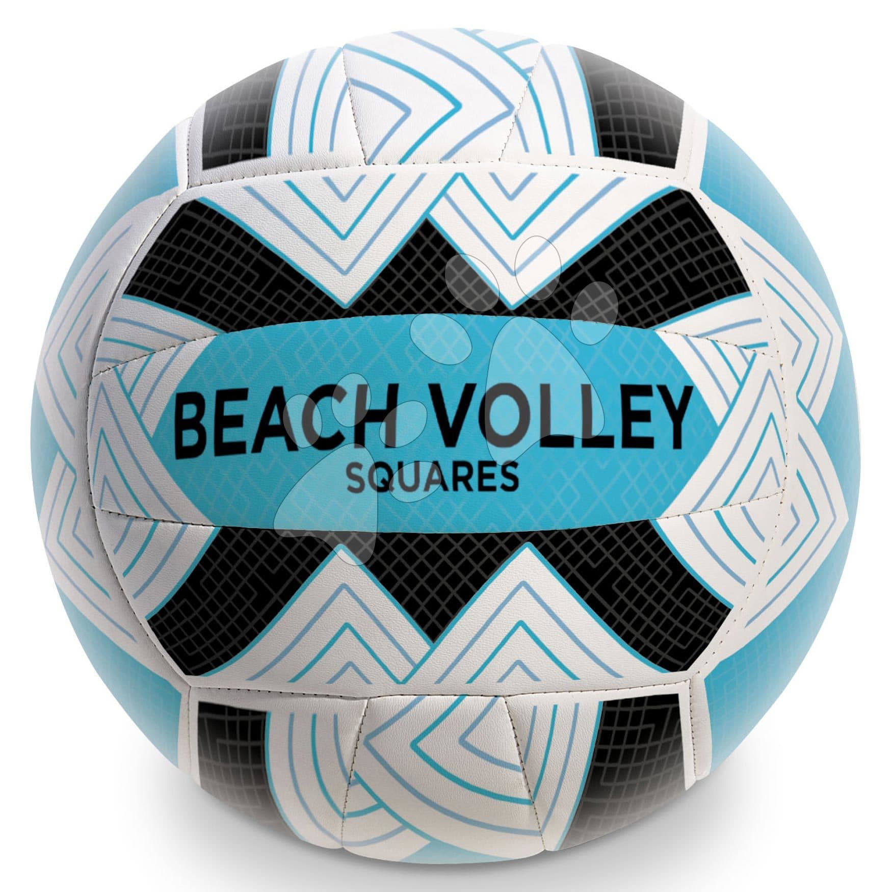Volejbalová lopta šitá Beach Volley Squares Mondo veľkosť 5 váha 270 g 1