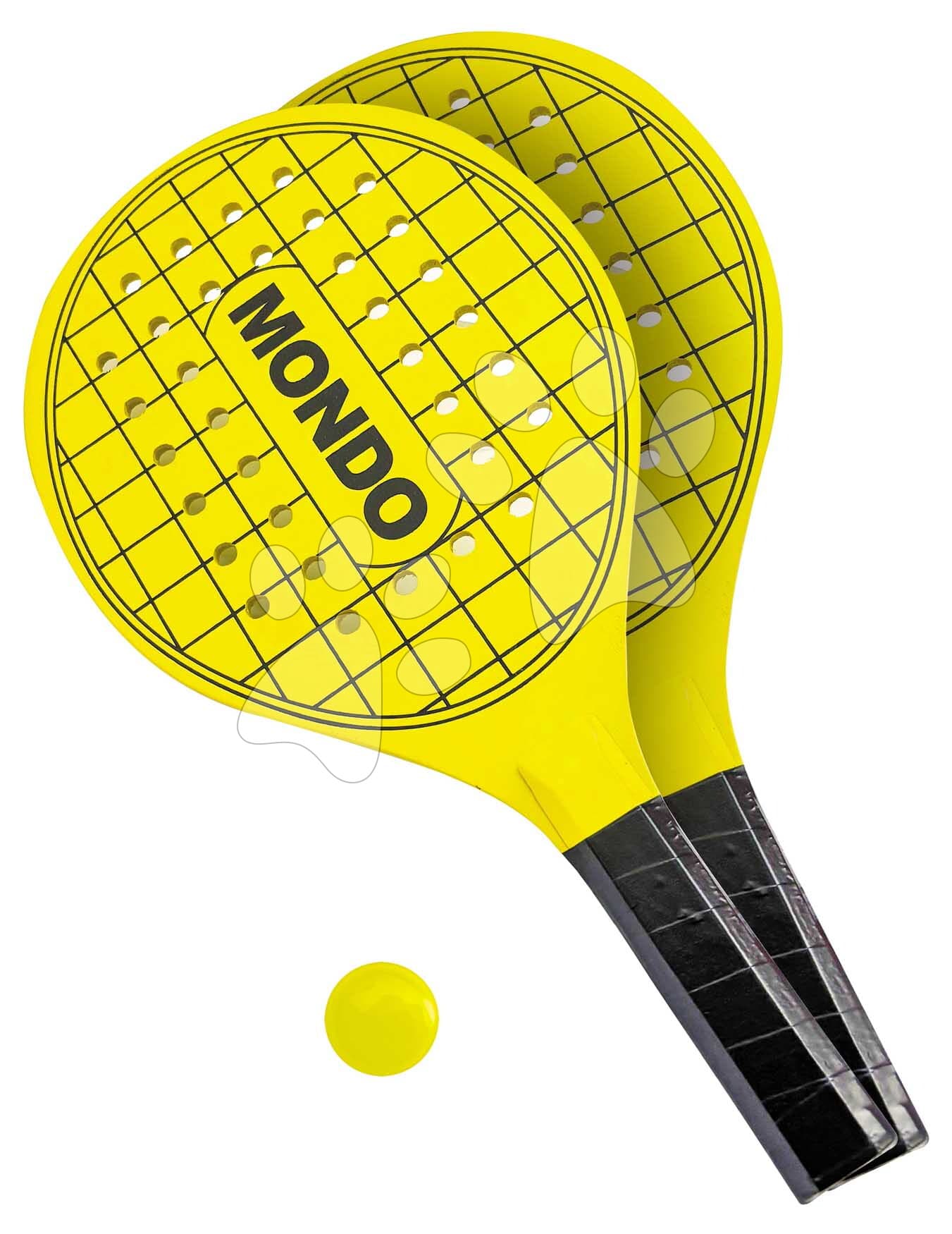 Plážový tenis Fori Yellow Mondo 2 rakety a loptička