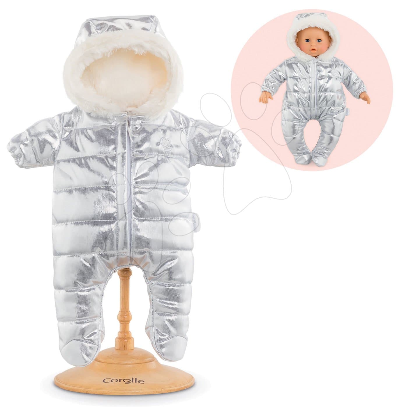 Oblečenie Bunting Silvered Mon Grand Poupon Corolle pre 42 cm bábiku od 24 mes 1
