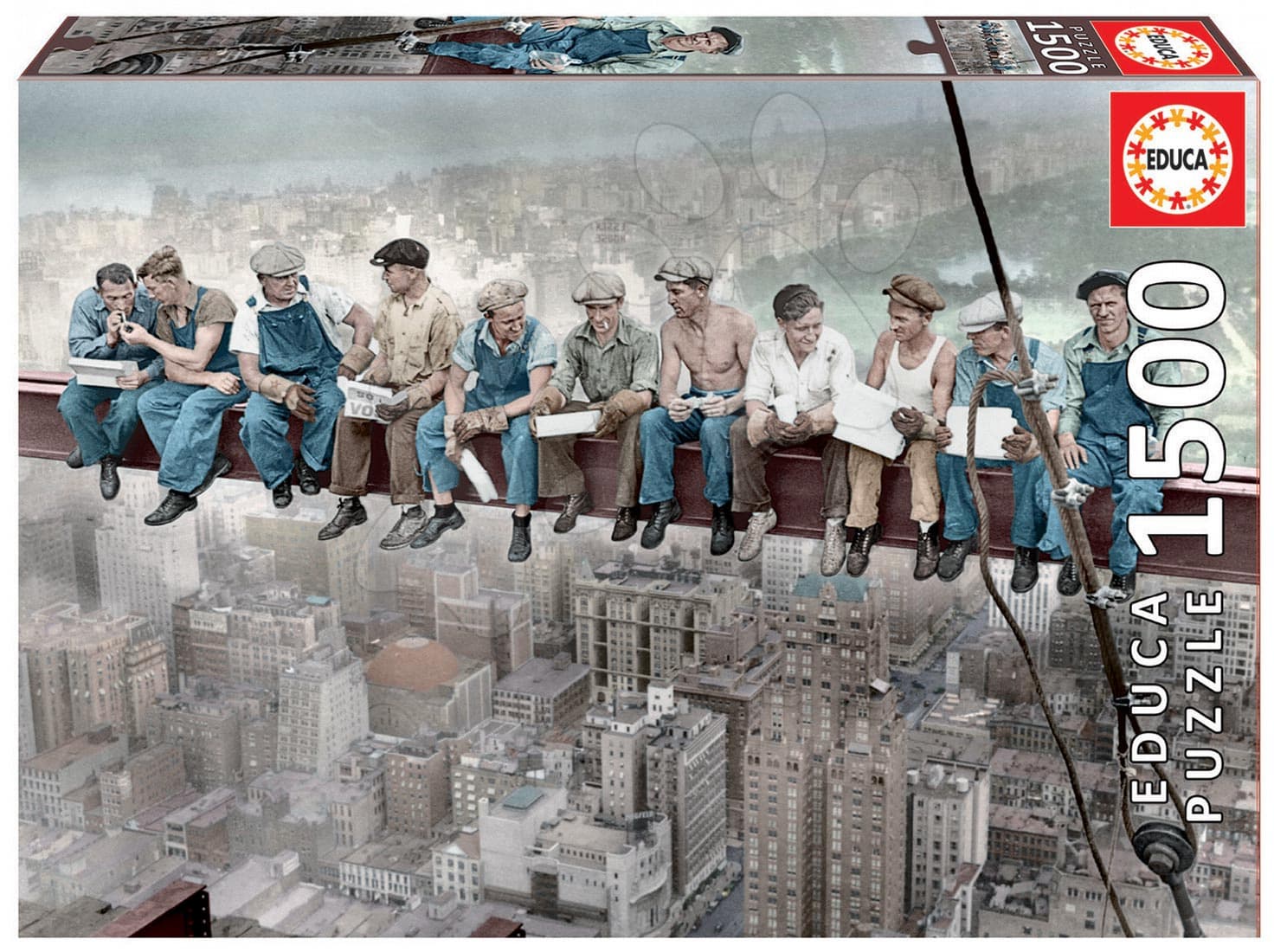 Educa Puzzle Raňajky v New Yorku 1500 dielov 16009 farebné 1