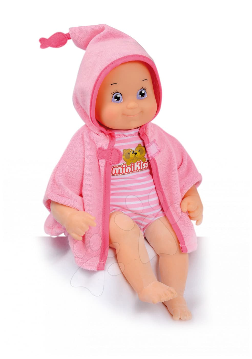 Smoby detská bábika Minikiss do vane 160130 ružová 1
