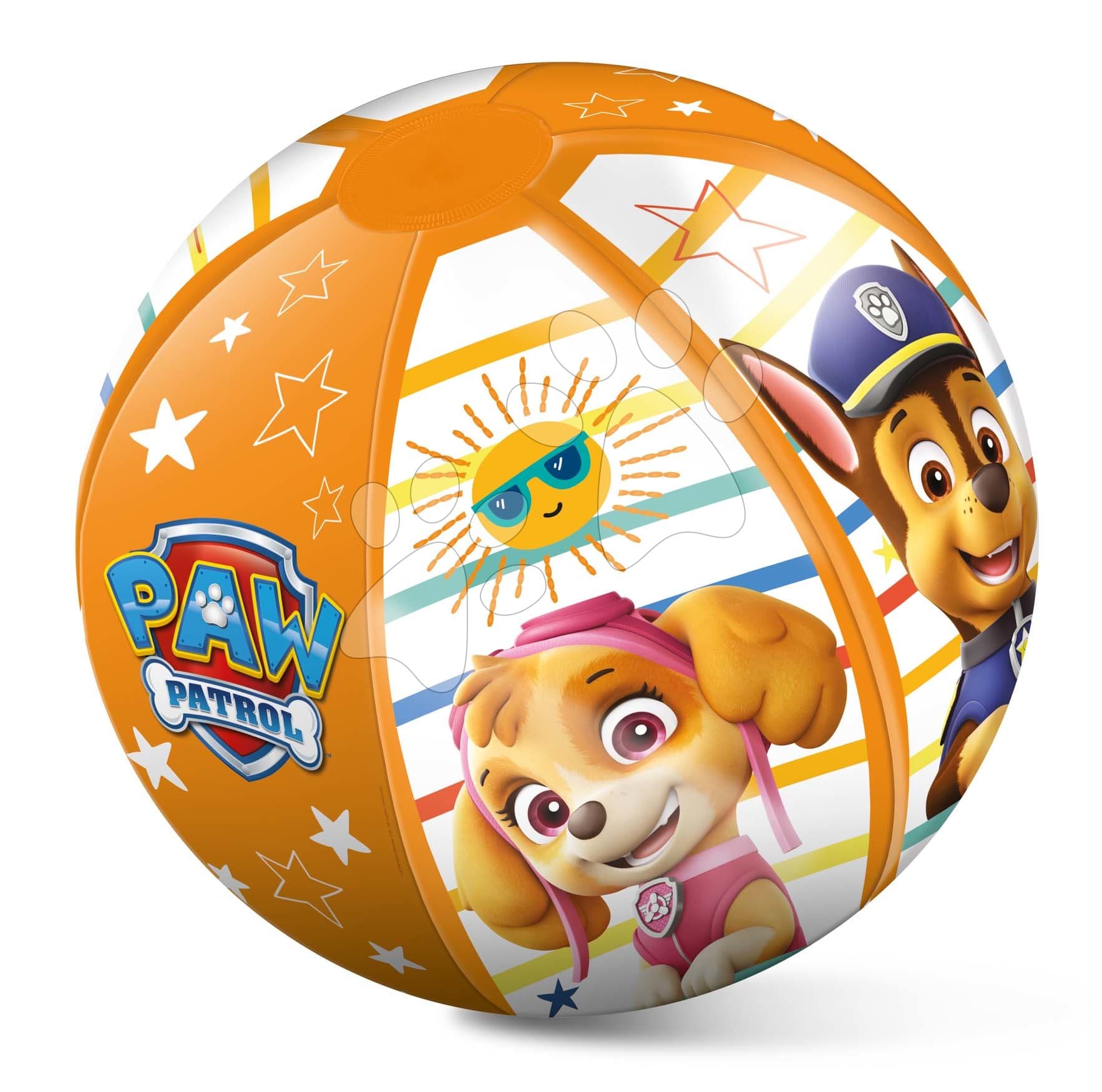 Nafukovacia lopta Paw Patrol Mondo 50 cm od 24 mes