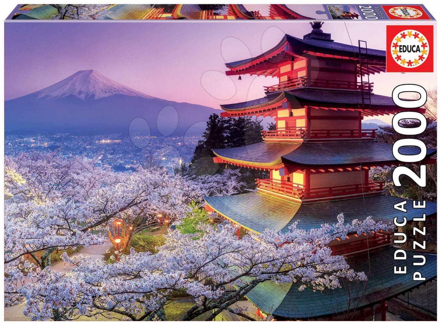 Educa Puzzle Genuine Mount Fuji, Japan 2000 dielov 16775 1