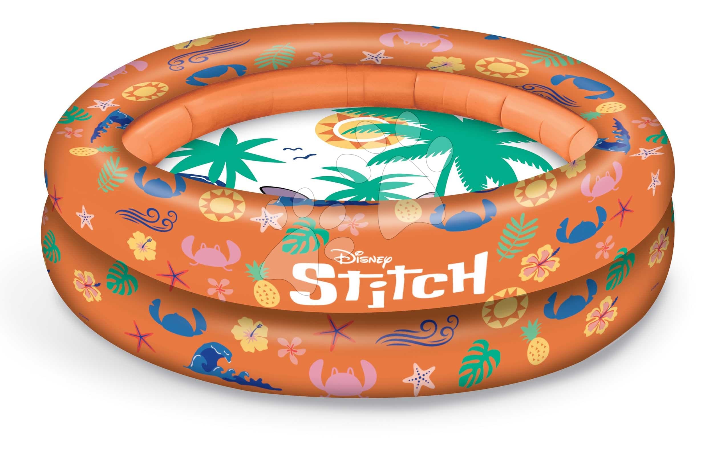 Nafukovací bazén dvojkomorový Stitch Mondo 100 cm priemer od 10 mes