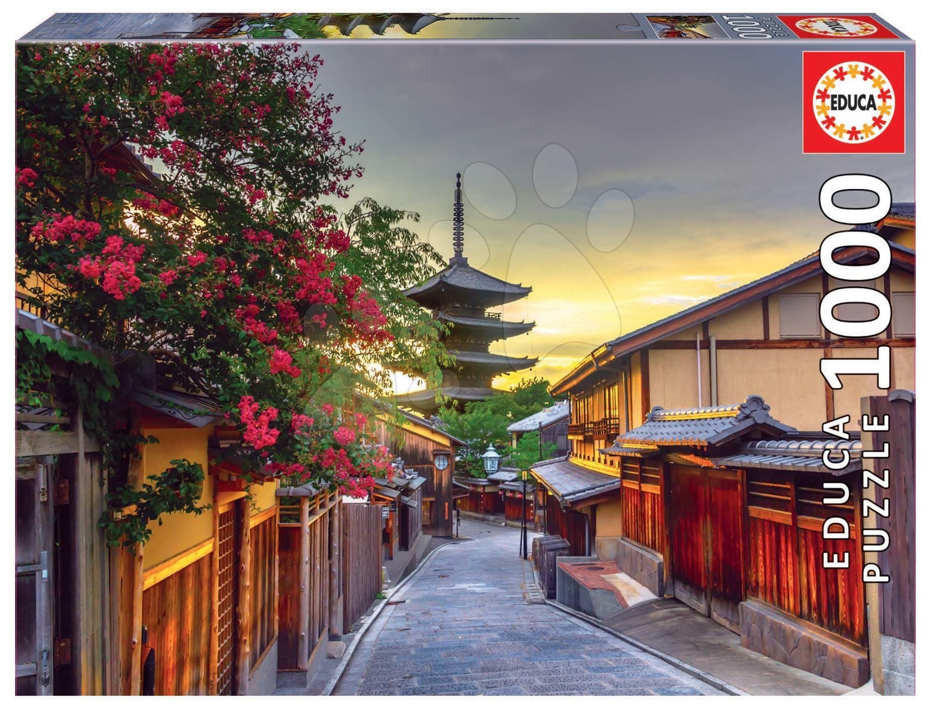 Educa puzzle Yasaka Pagoda Kyoto Japan 1000 dielov a fix lepidlo 17969 1