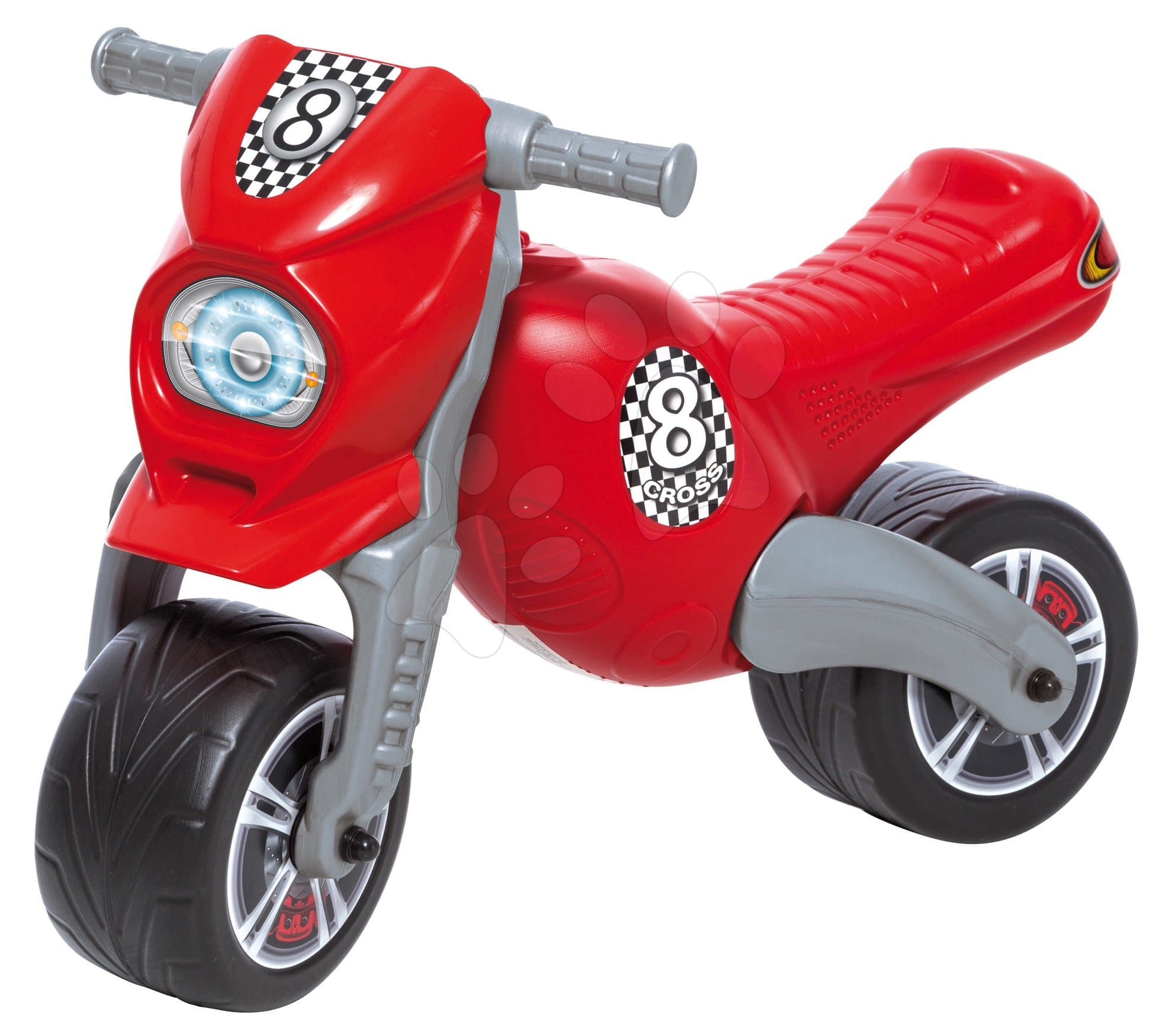 Dohány odrážadlo motorka Cross maxi veľká červená 180 1