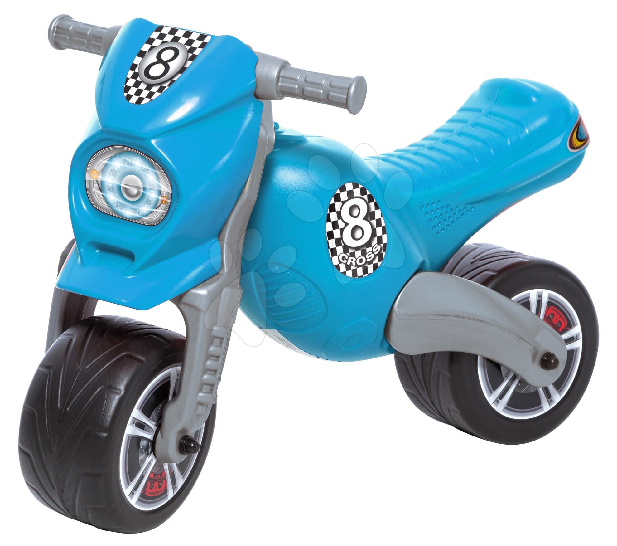 Odrážadlo motorka Cross Dohány maxi veľká modrá 76*39*54 cm nosnosť 50 kg 1