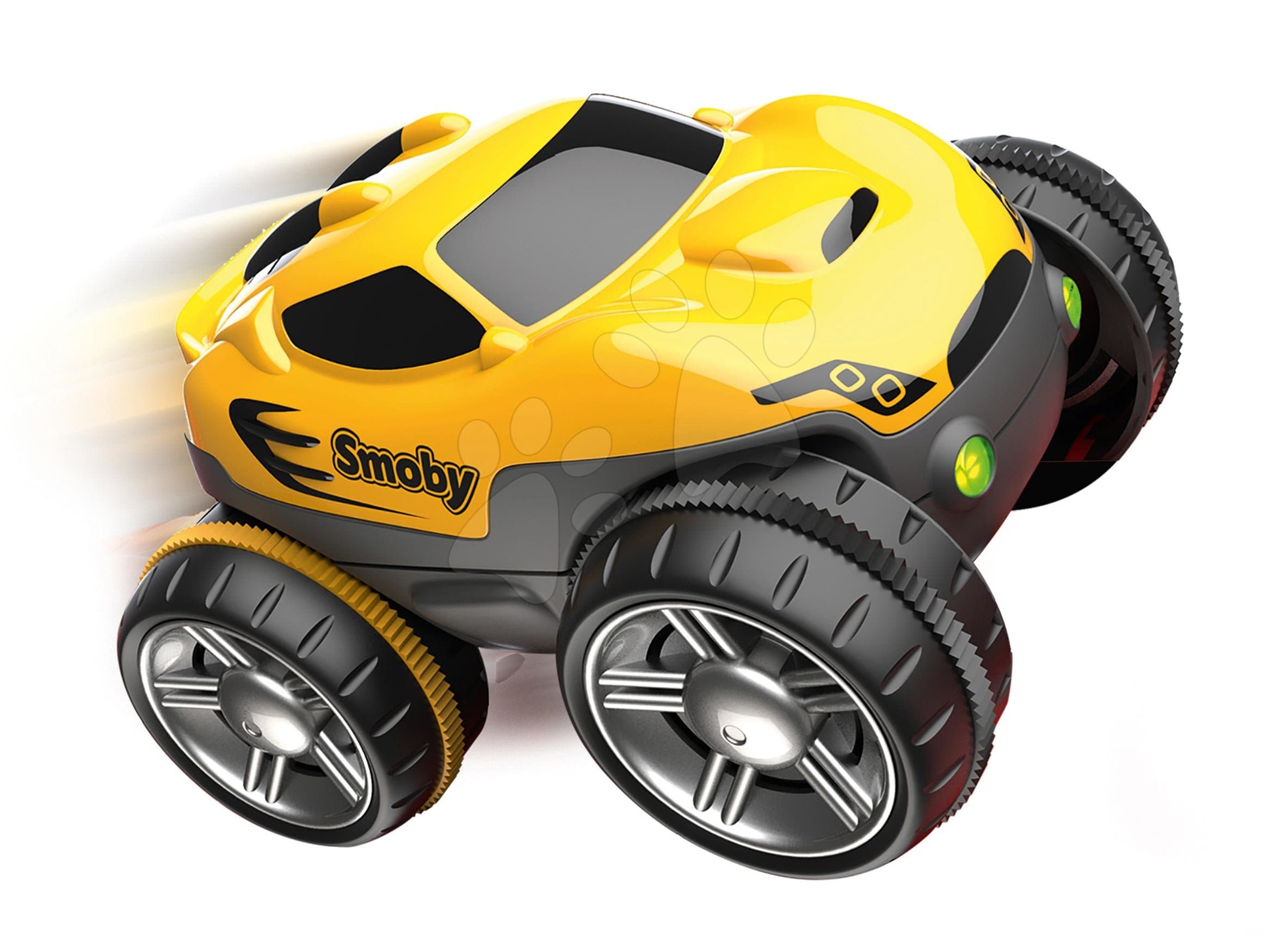Náhradné pretekárske autíčko k flexibilnej autodráhe FleXtreme Discovery Set Smoby s vymeniteľnou karosériou od 4 rokov 1