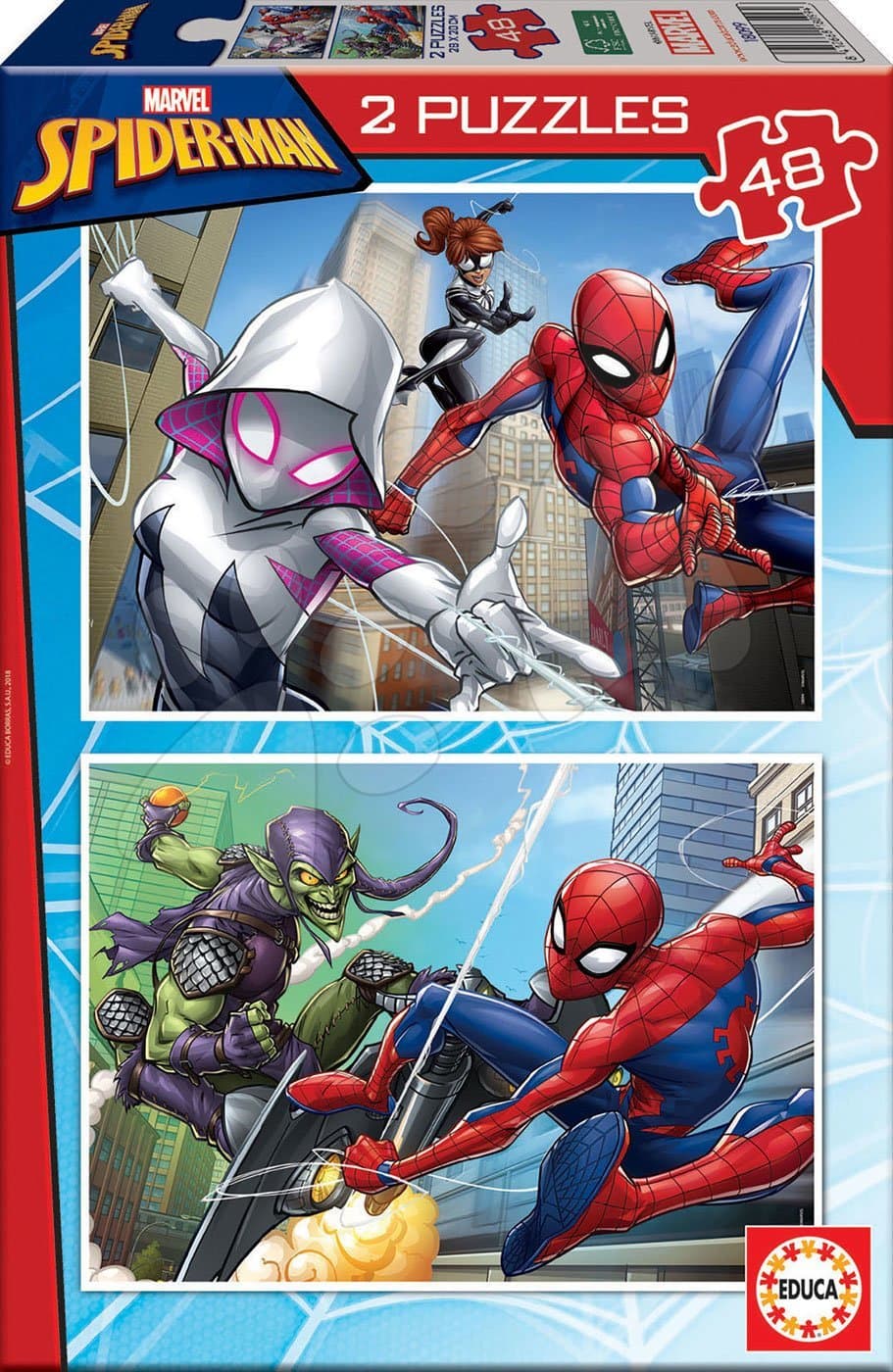 Puzzle Spiderman Educa 2x48 dielov od 4 rokov 1